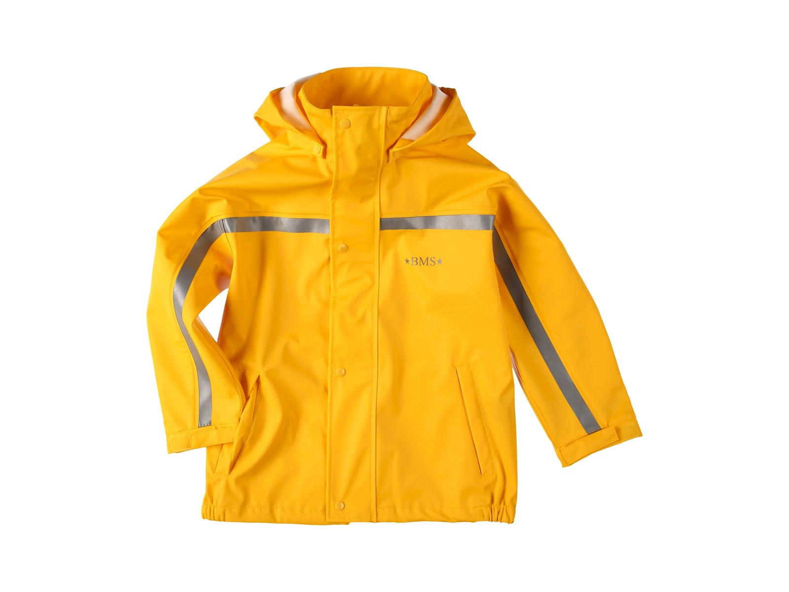 BMS Kinder Buddeljacke und Regenjacke Räuberwald SoftSkin gelb Gr.80