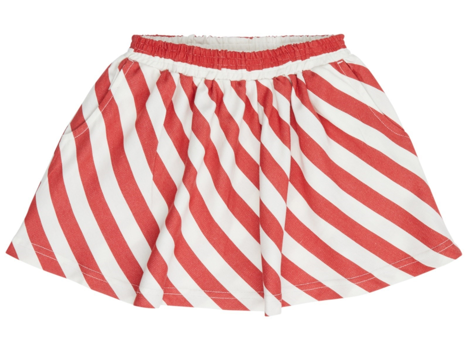 Sense Organics Kinder Rock Twill rot-gestreift Gr.122/128 (7-8 Jahre)