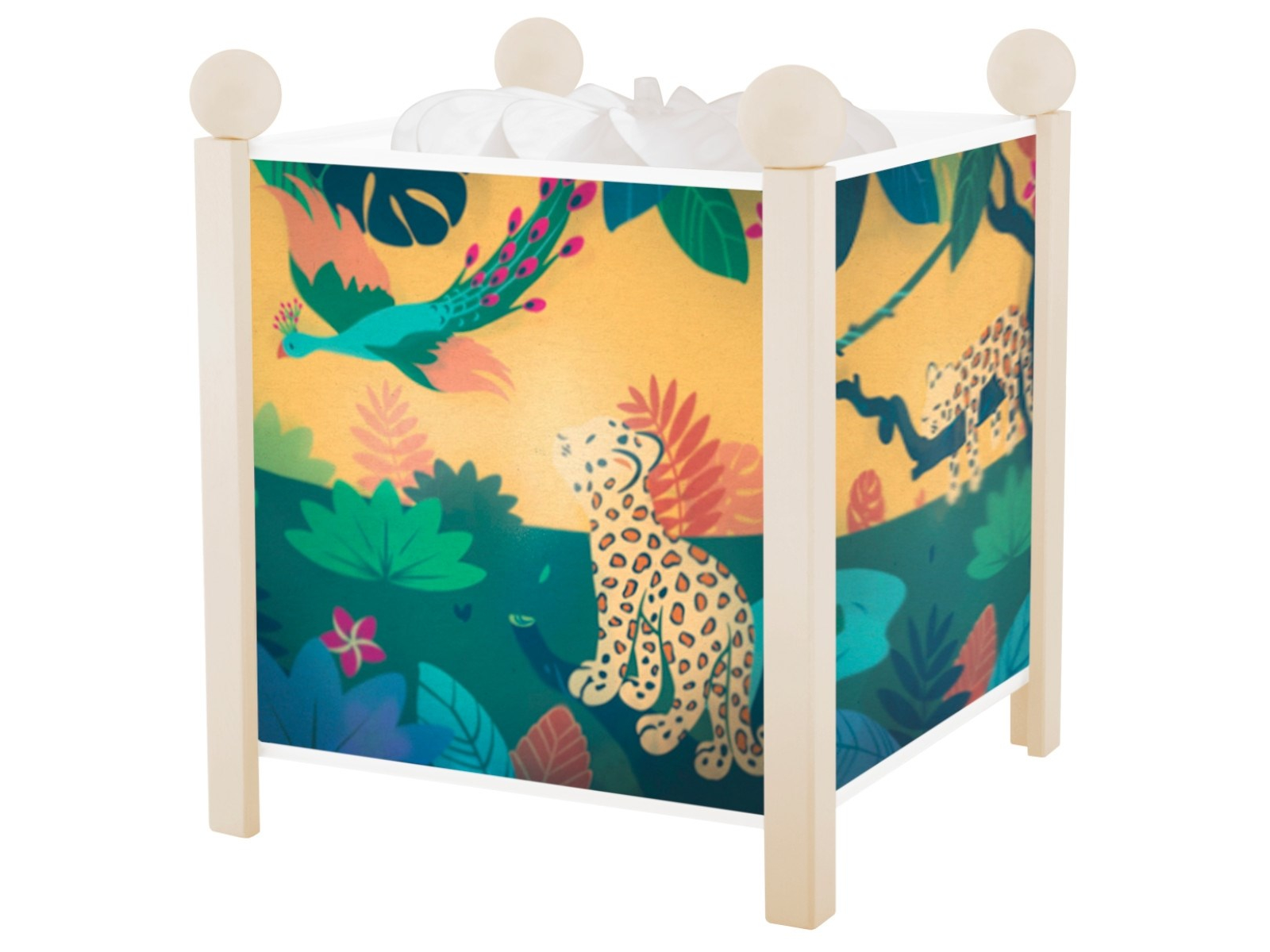 Magische Laterne Savanne Maße 19 x 16 x 16 cm