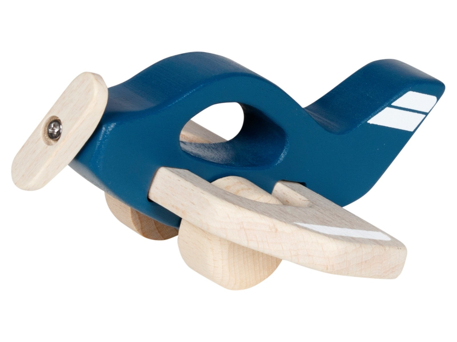 goki Flugzeug aus Holz Maße 14,5 x 11,5 x 6,5 cm