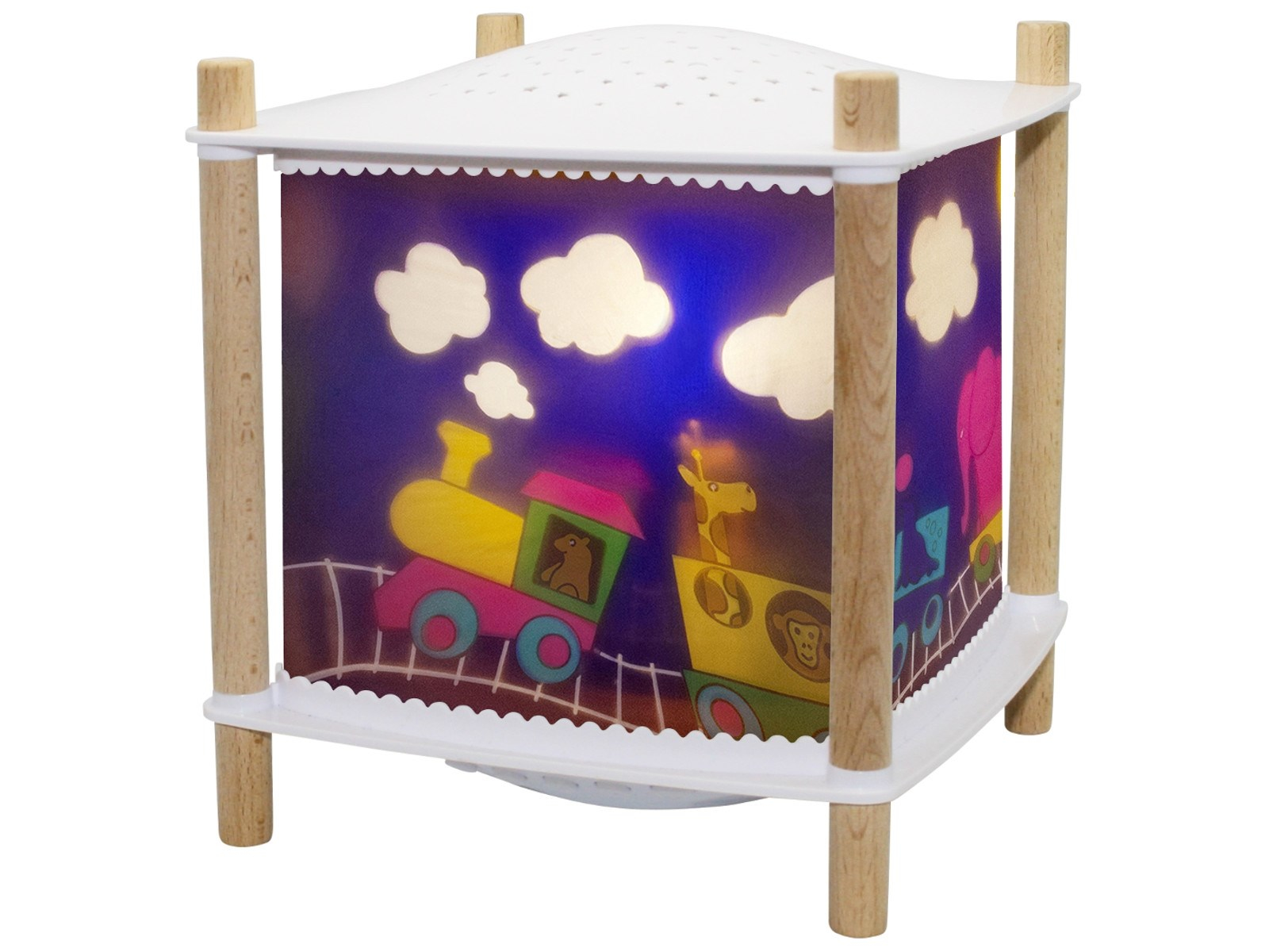 Magische Laterne Revolution 2.0 Bluetooth "Zug" Maße 17 x 17 x 18,5 cm