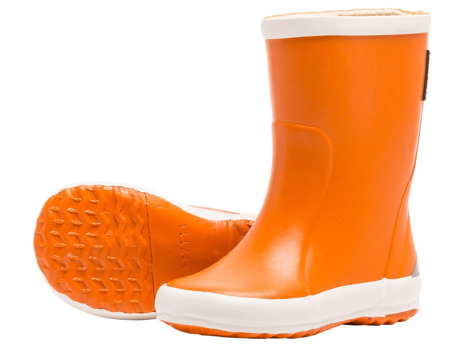 Kinder Gummistiefel "Beppo" Naturkautschuk orange Gr.23