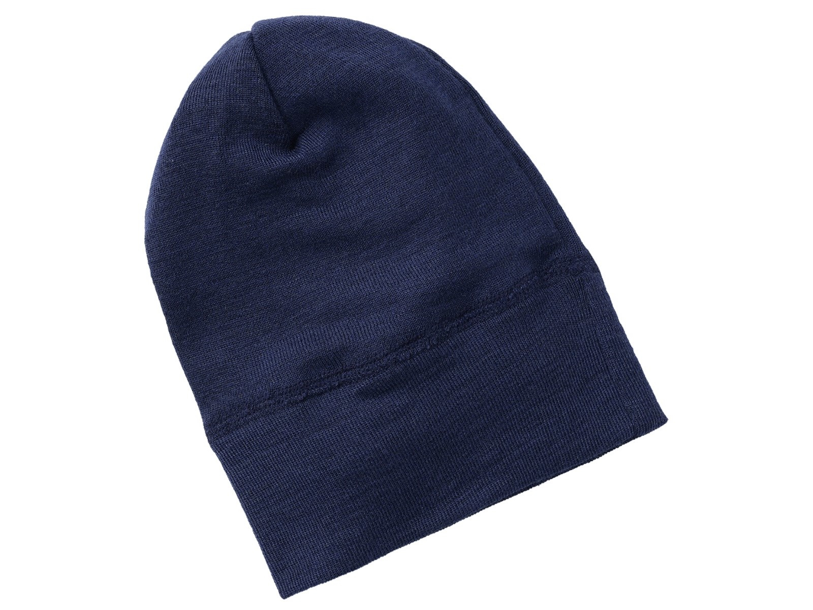 Engel Natur Baby und Kinder Mütze Helmmütze Wolle Seide marine Gr.110/116 (50-52 cm)