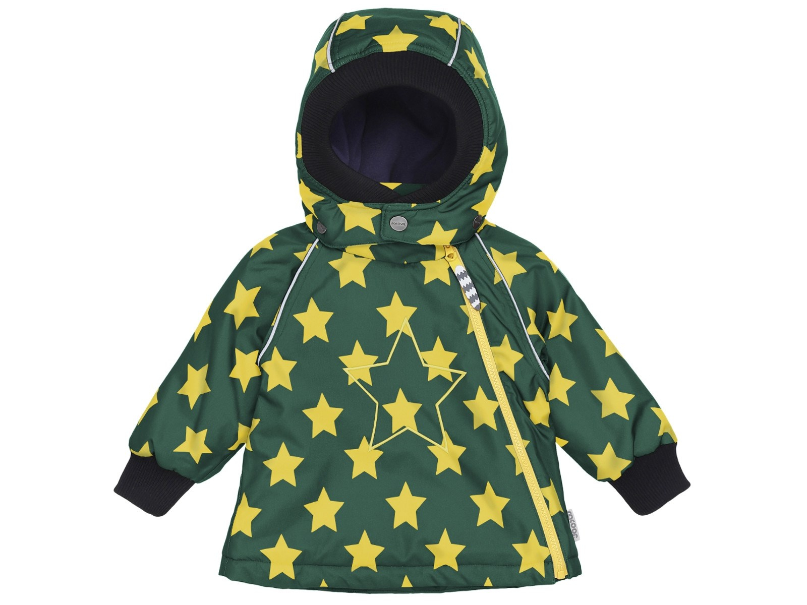 Racoon Outdoor Baby und Kinder Winterjacke "Liri" grün Gr. 74