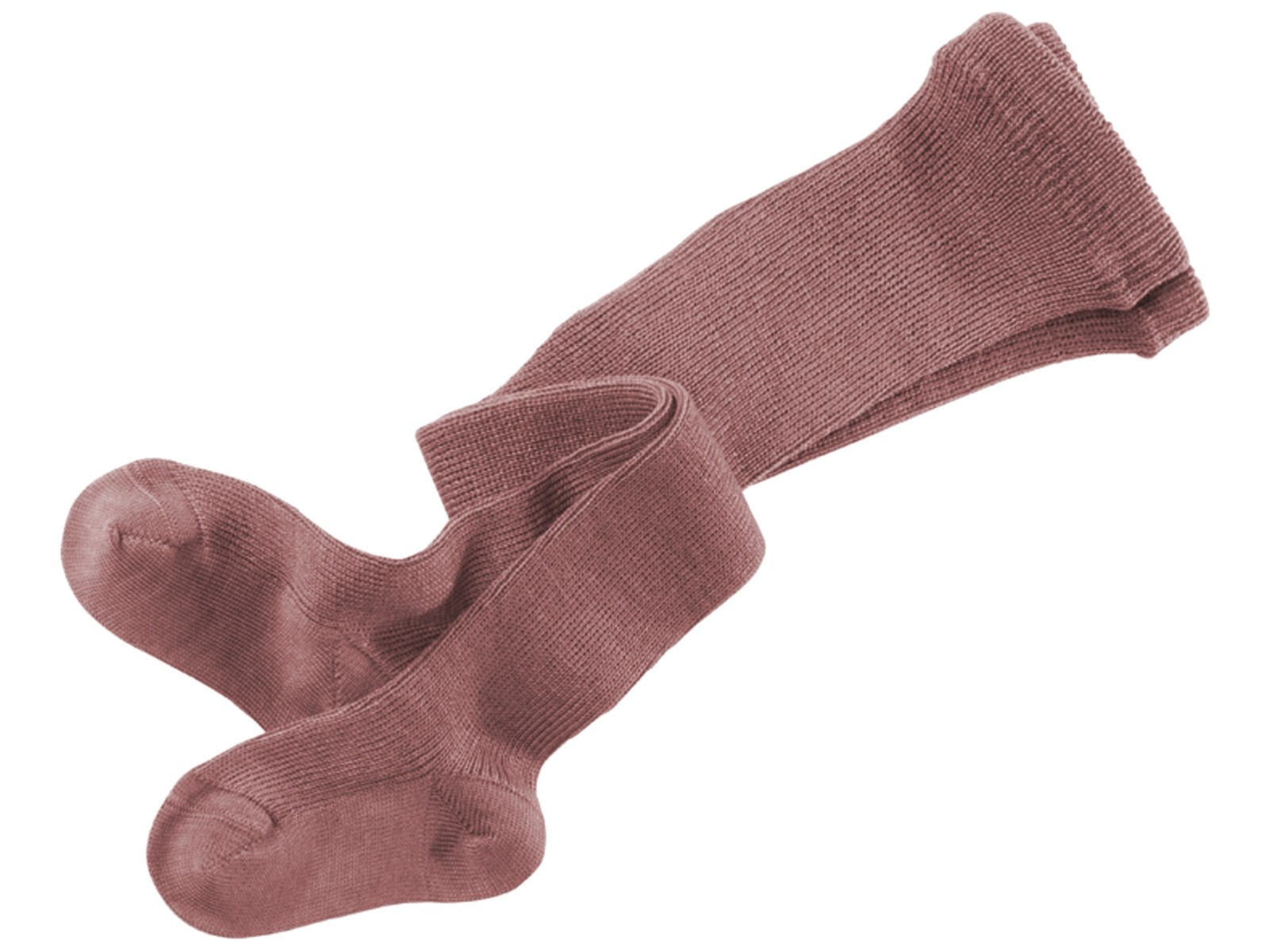 Baby Strumpfhose Bio-Schurwolle altrosa Gr.00