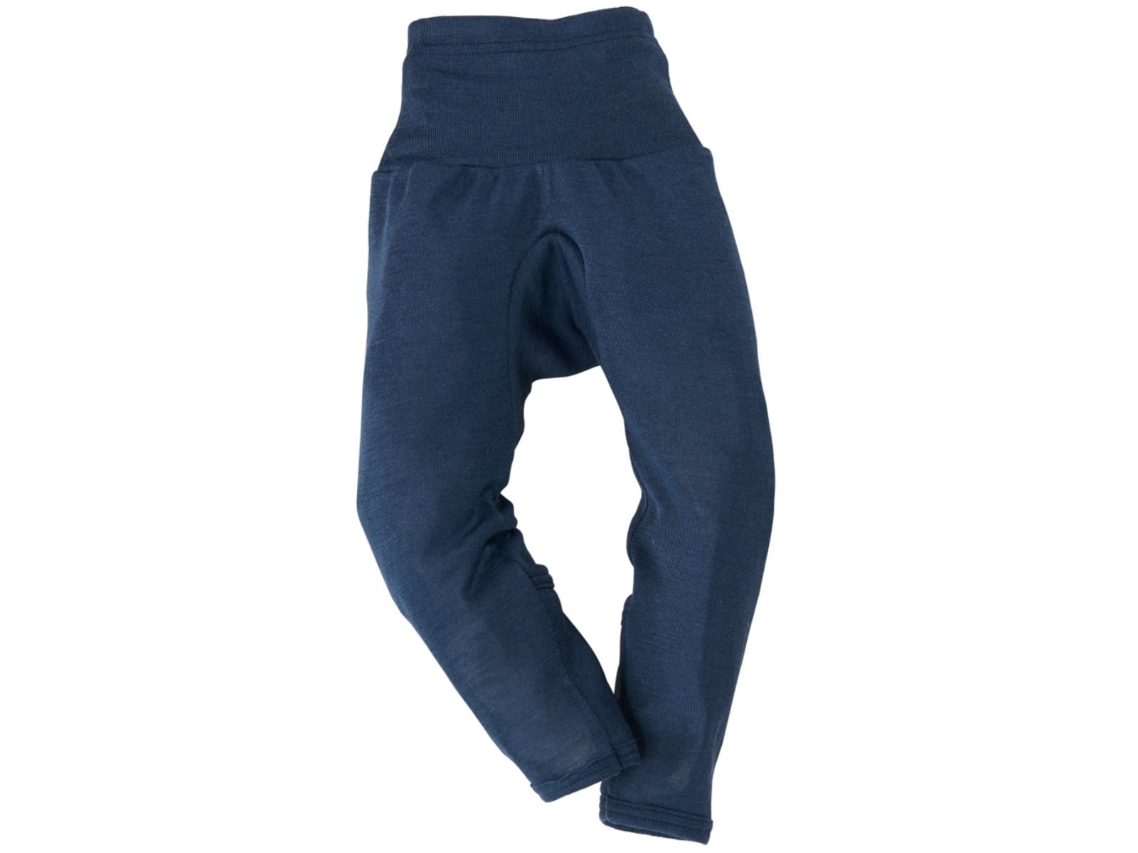 Cosilana Baby Hose mit Kratzschutz Wolle Seide blau Gr.62/68