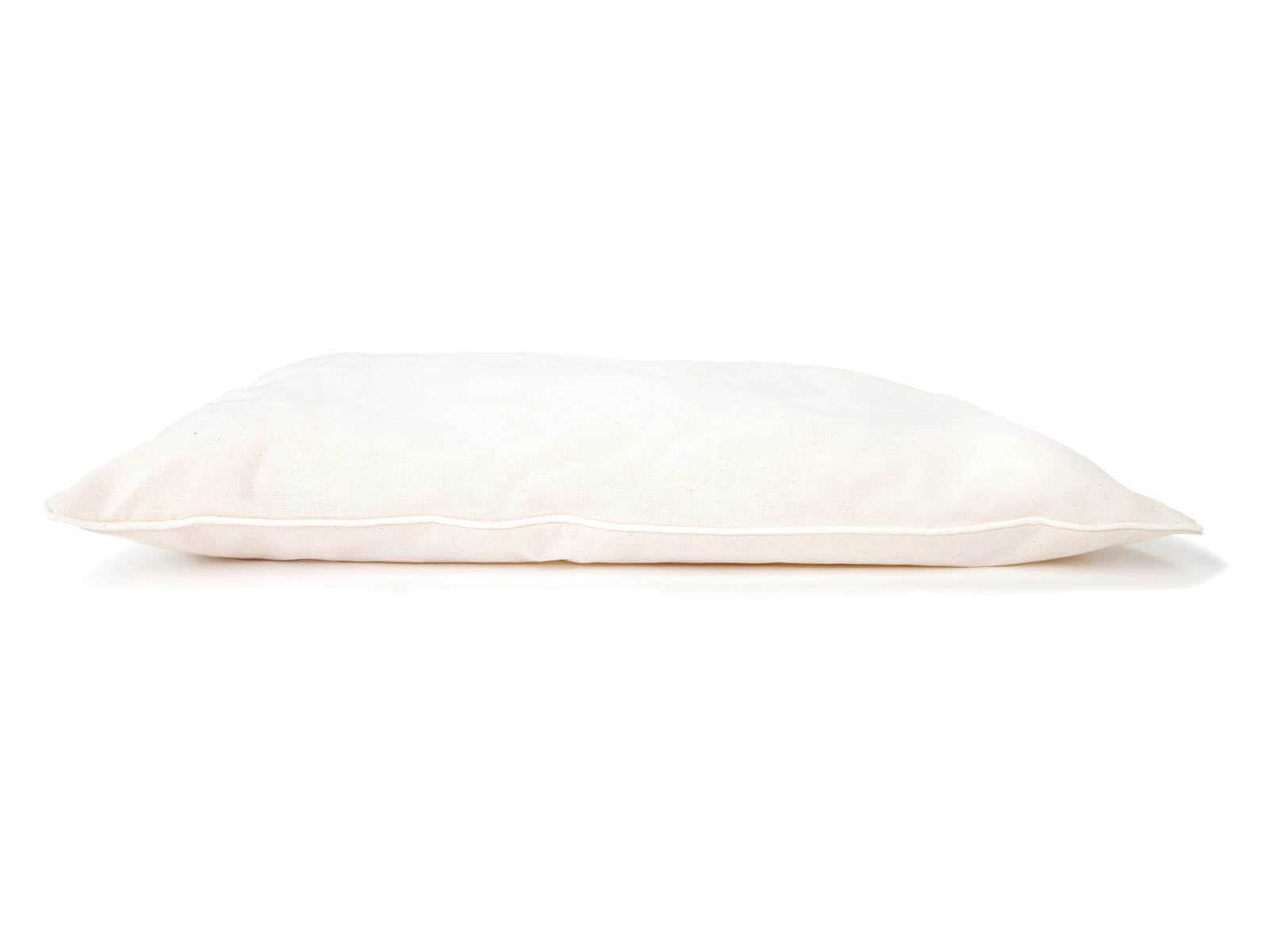 Kopfkissen mit Schurwoll-Füllung (kbT) 35x40cm, 150g, Perkal-Inlett