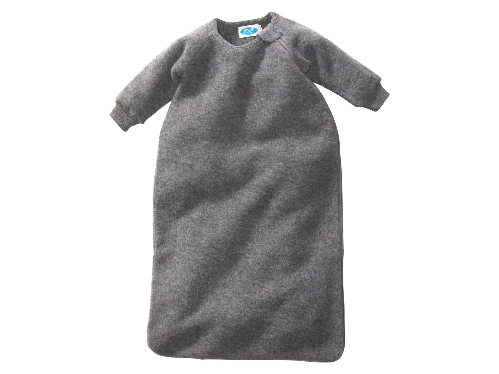 Schlafsack Baby mit Arm Bio-Merinowolle Ganzjahr fels Gr.74/80