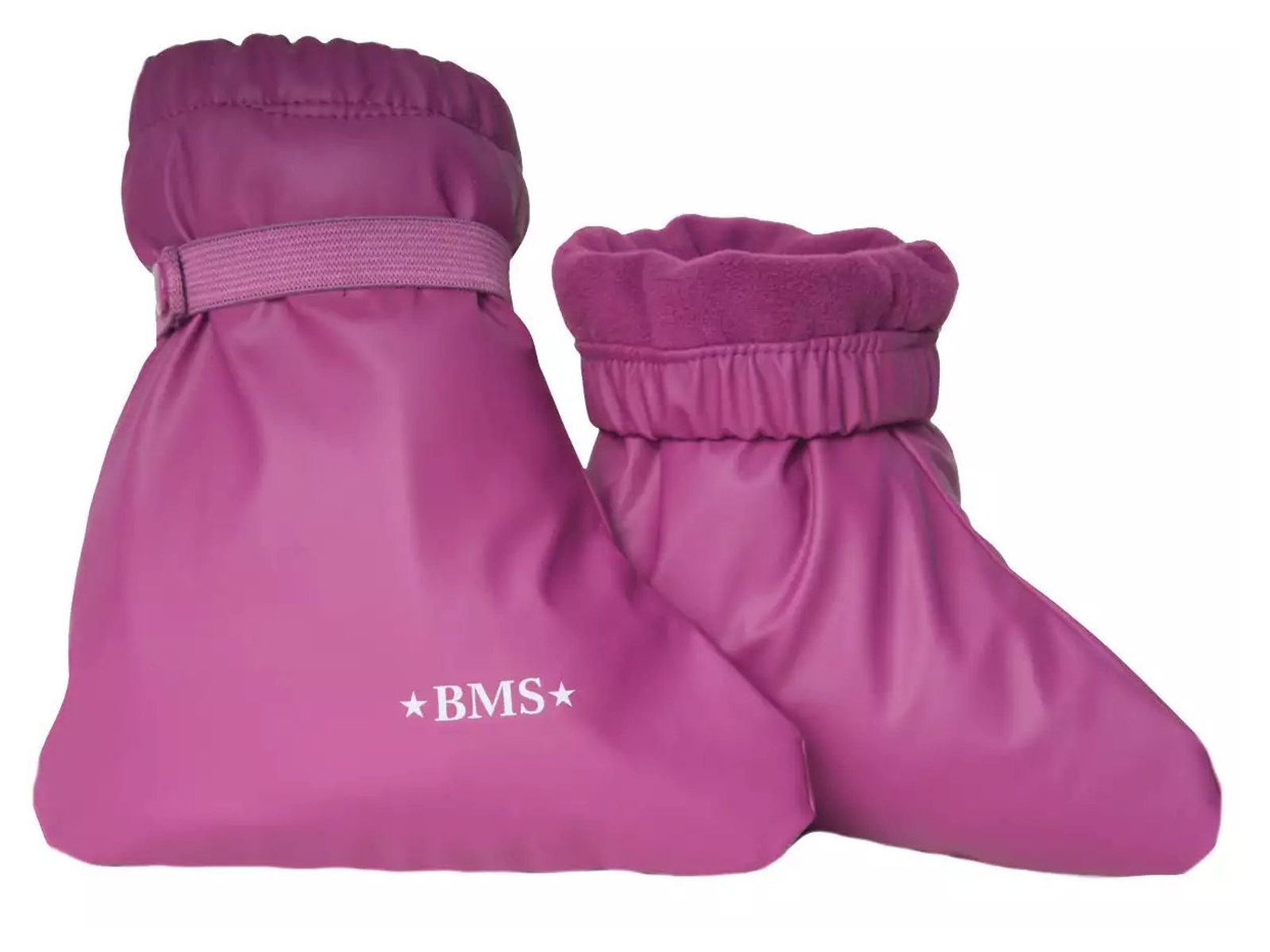 BMS Buddel- und Krabbelschuhe Füsslinge für Babys, gefüttert, SoftSkin purple
