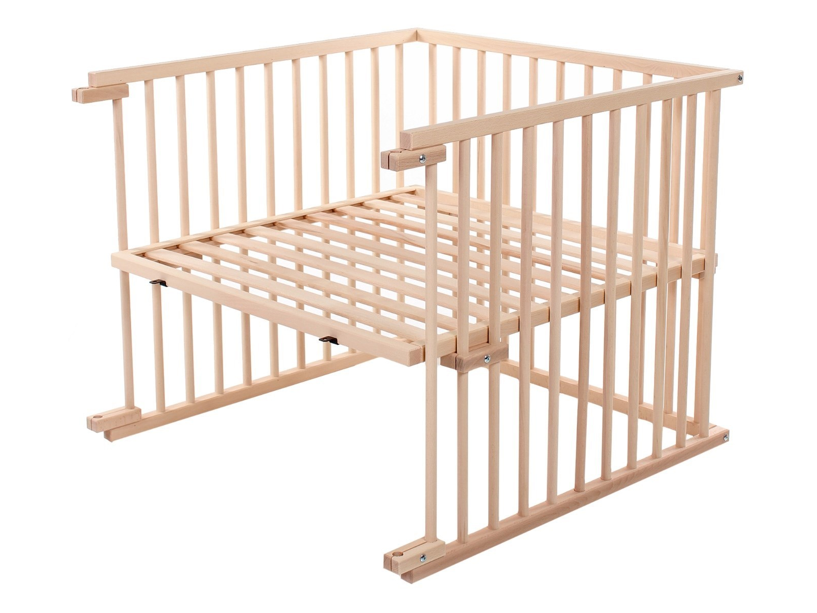 Babybay Babybay Original Umbausatz Kinderbett, Buche massiv, unbehandelt Liegefläche 80 x 132 cm