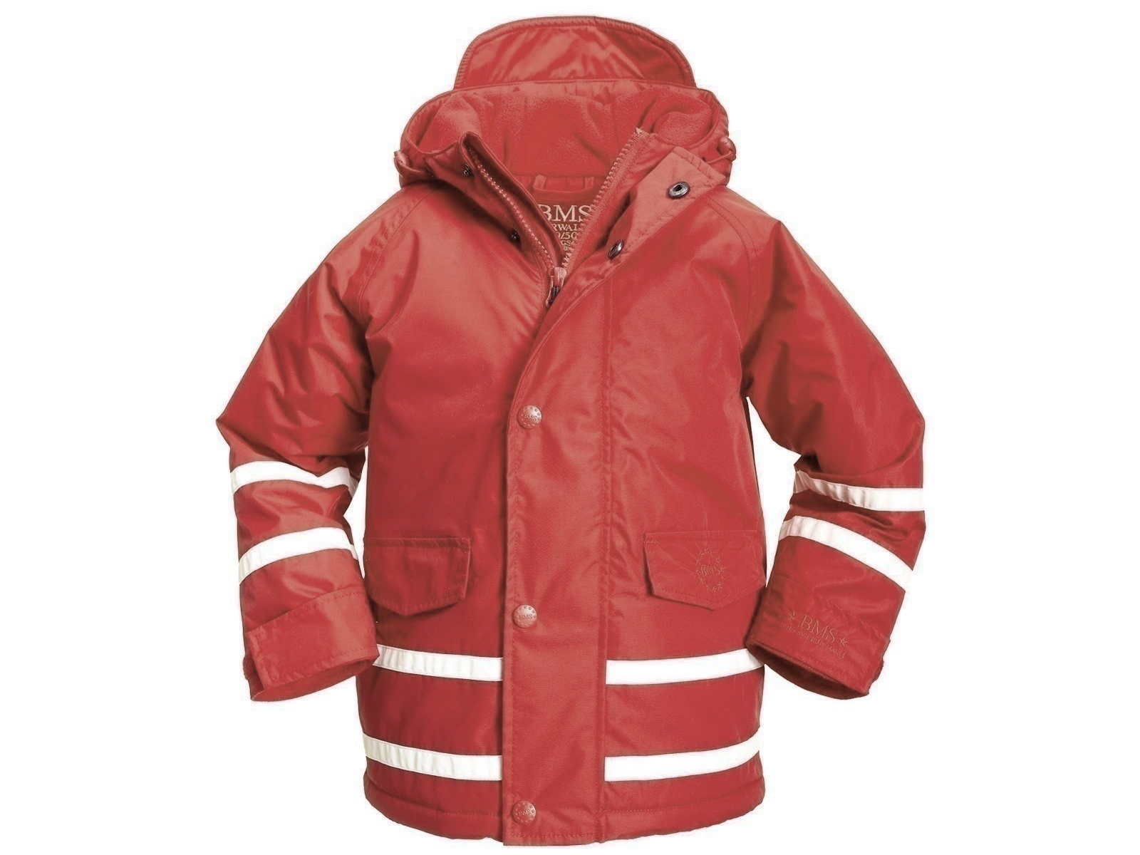 BMS Kinder Winterjacke atmungsaktiv und wasserdicht SoftLan rot Gr.86