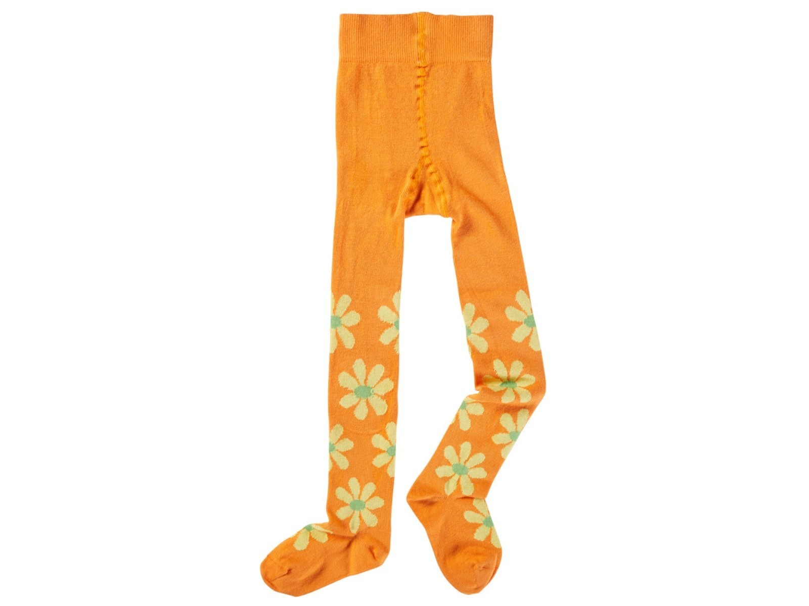 Feine Kinder Strumpfhose Baumwolle (kbA) mandarine Gr.1-2