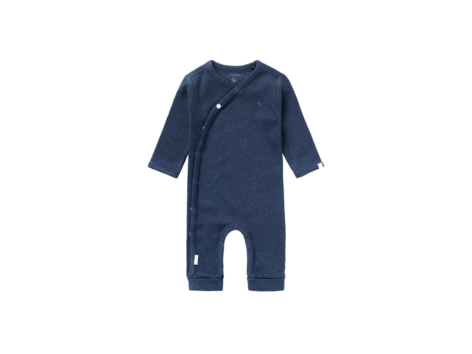 Strampler Nevis navy melange rip Gr. 44