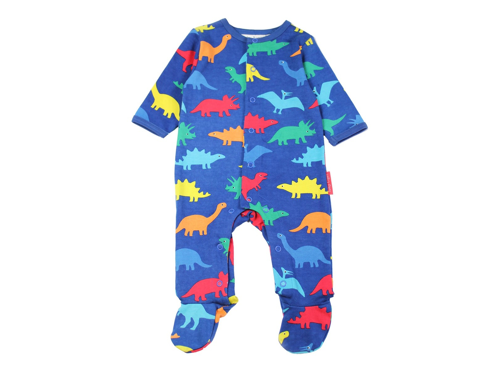 Baby Strampler mit Füßchen Dinos Gr.68