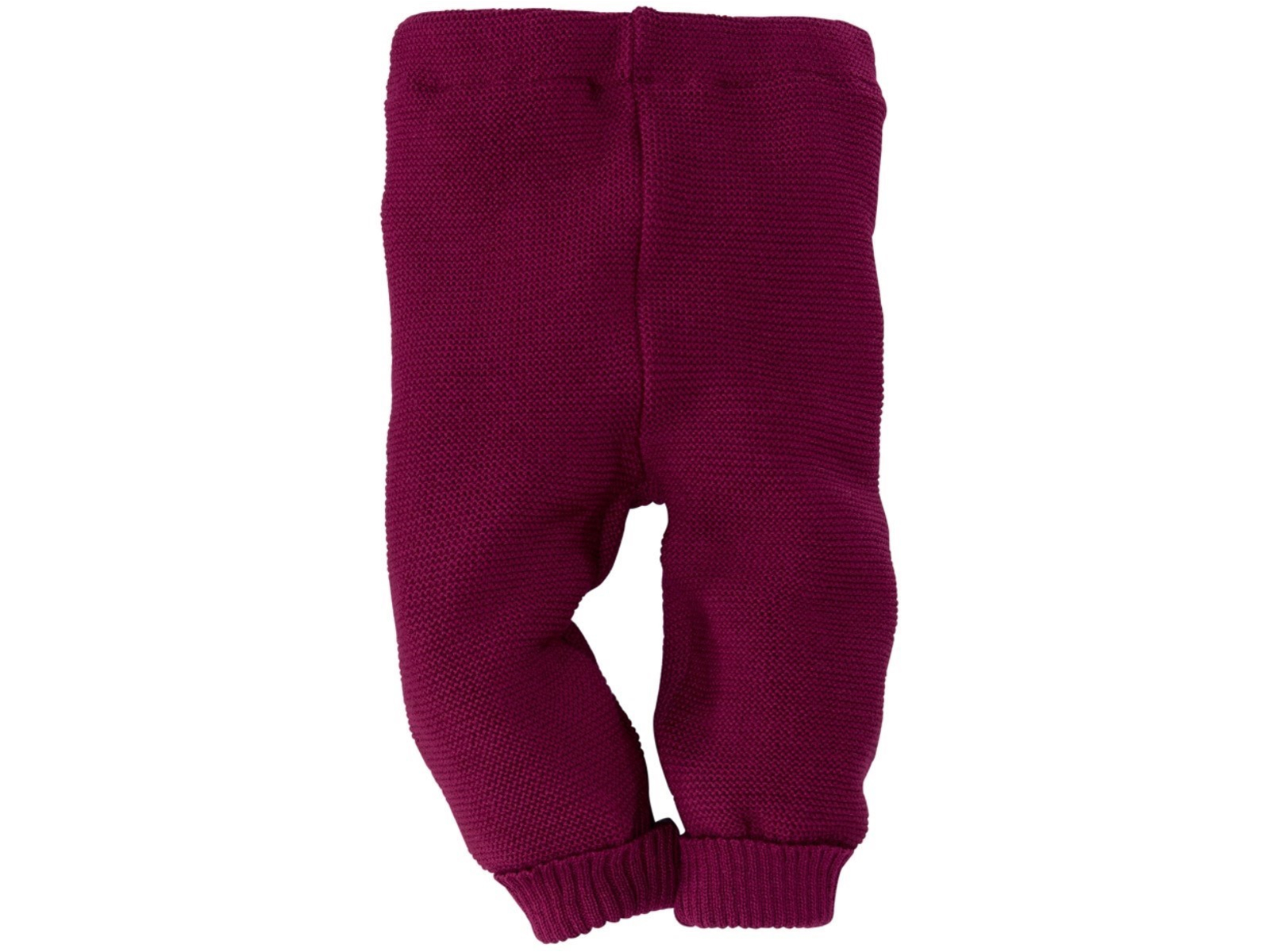 Baby Hose Schlüttli Bio-Merinowolle Fleece beere Gr.74-80