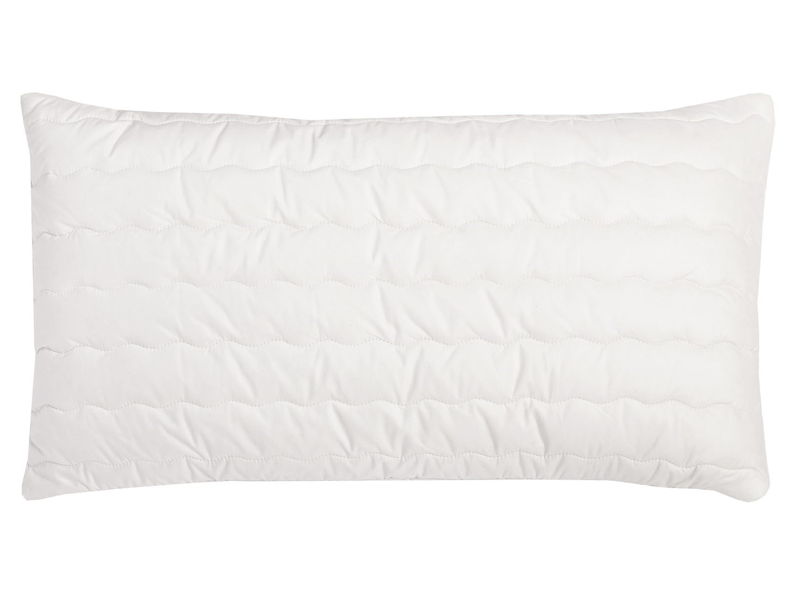 Kopfkissen mit gesteppter Hülle Füllung 100% Kapok