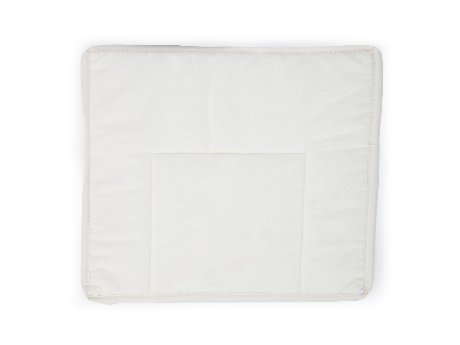 Flachkissen für Babys und Kleinkinder Schafschurwolle (waschbar) Maße 35x40x1 cm, 30g, Perkal-Inlett