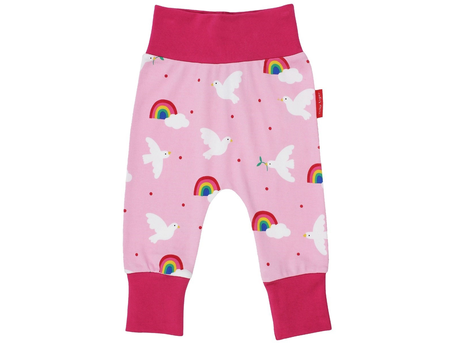 Baby und Kinder Hose Yoga Friedenstaube Gr.68 (3-6 Monate)