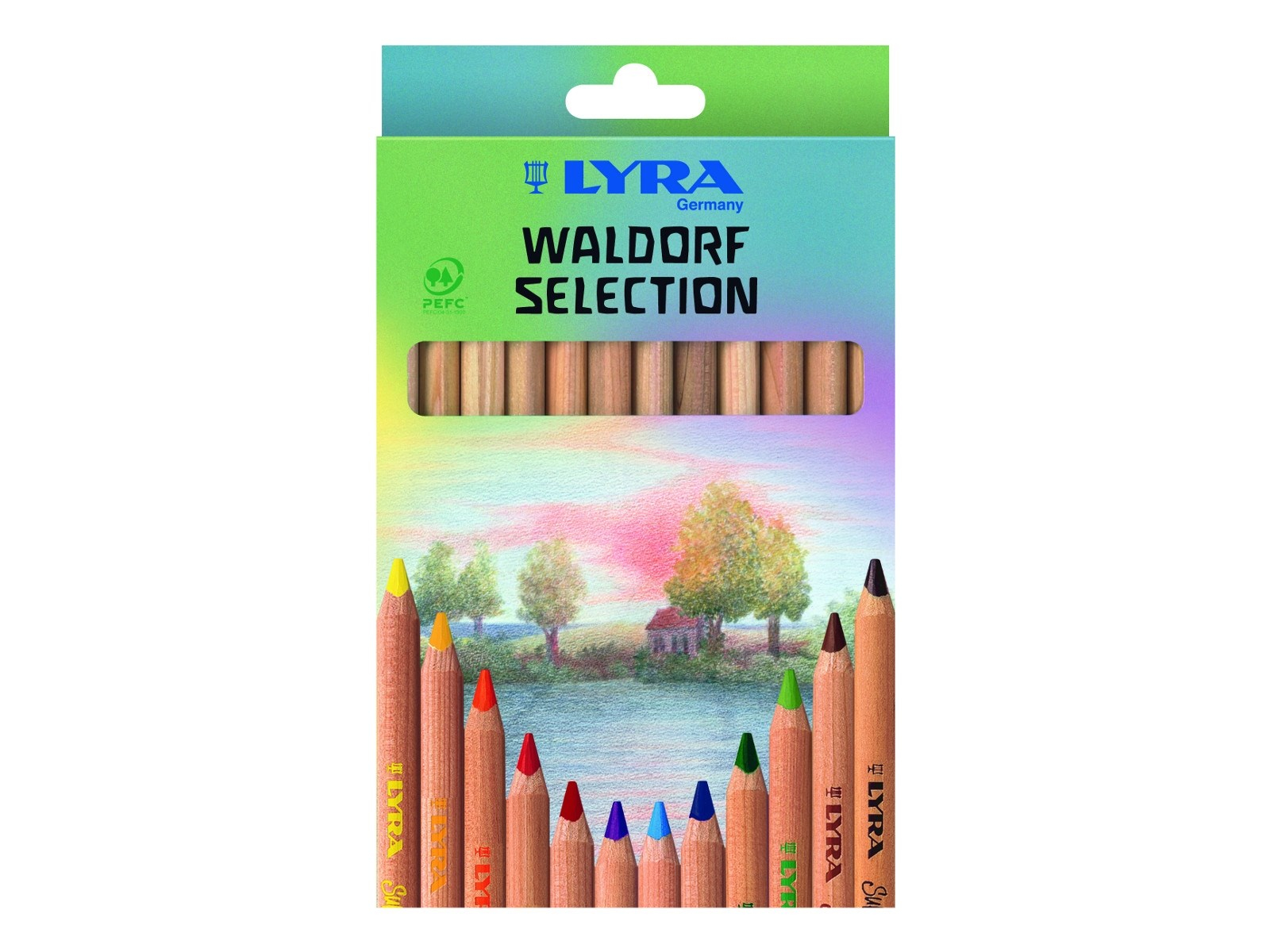 Lyra Buntstifte Super Ferby natur Etui K12 12 Stück