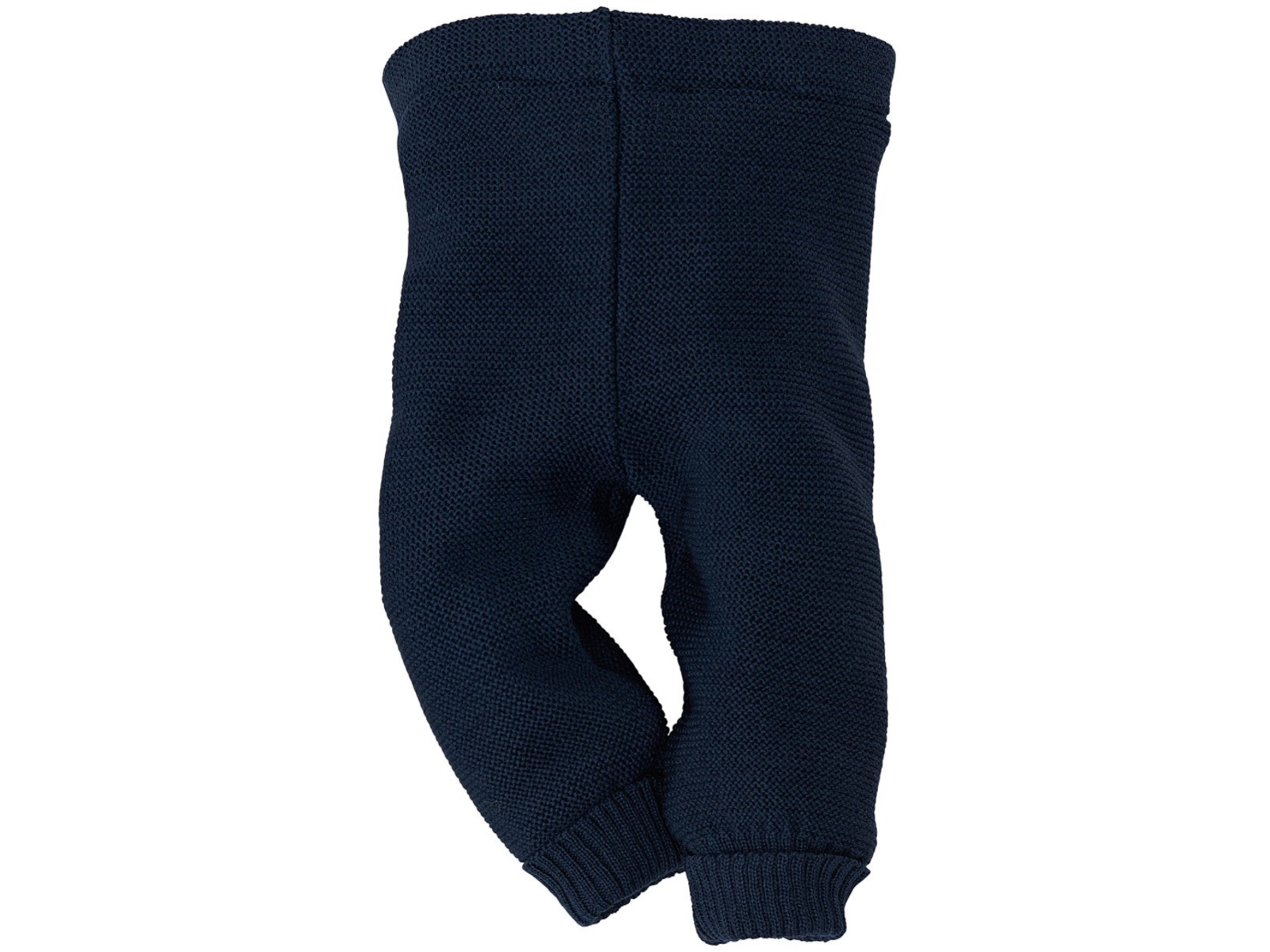 Baby Hose Schlüttli Bio-Merinowolle Fleece marine Gr.74-80