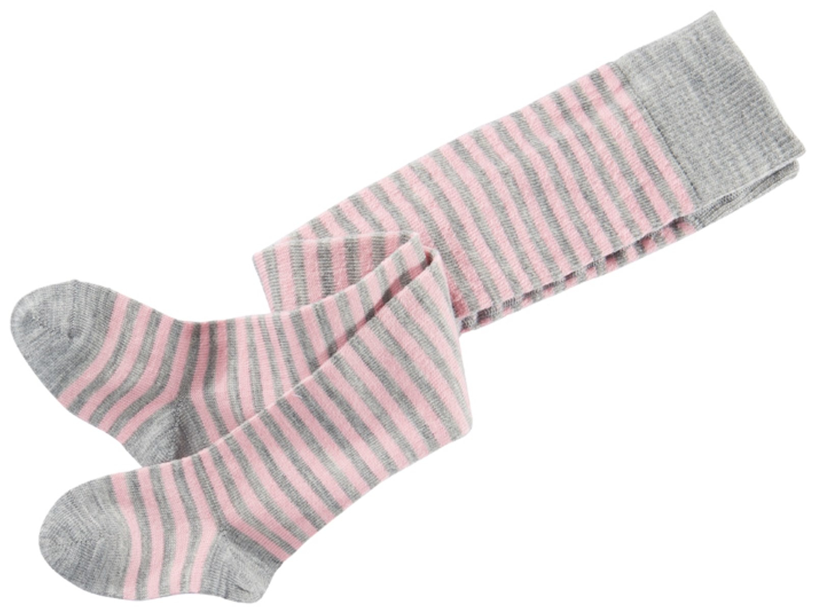 Baby Strumpfhose rose-geringelt Gr.00