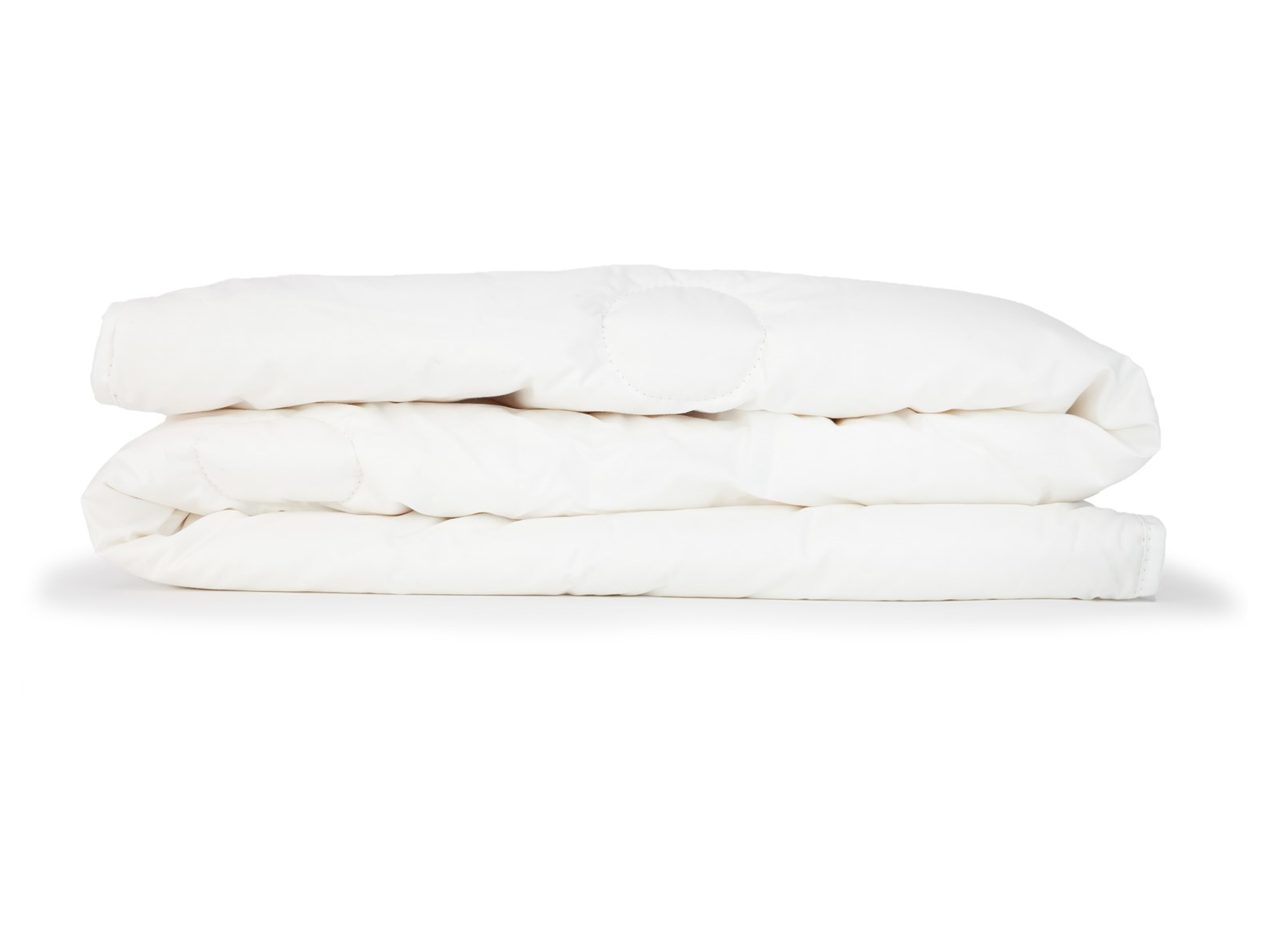 Leichte Bettdecke Ganzjahr Baumwolle und Kapok Maße 100 x 135 cm, Gewicht 310 g