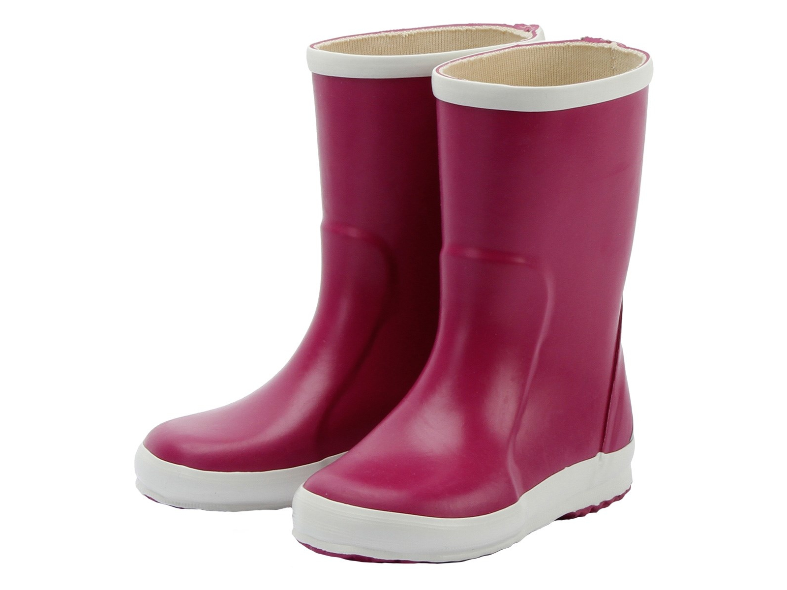 Kinder Gummistiefel "Beppo" Naturkautschuk berry Gr.23