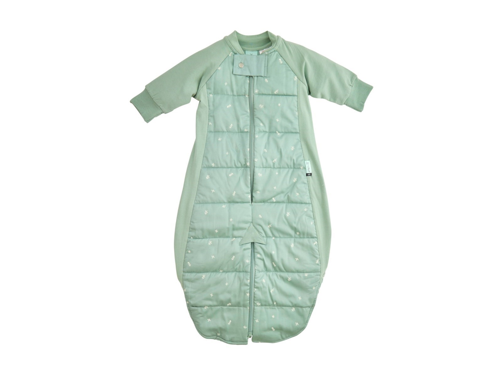 Schlafsack Baby Winter "ergoSleepSuit" sage Gr. 2-4 Jahre