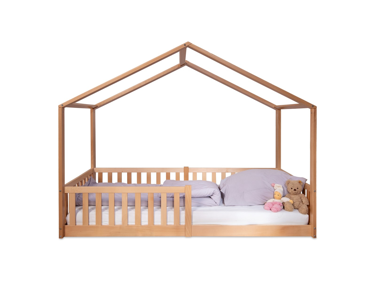 Hausbett Enno 90 x 200 cm, natur
