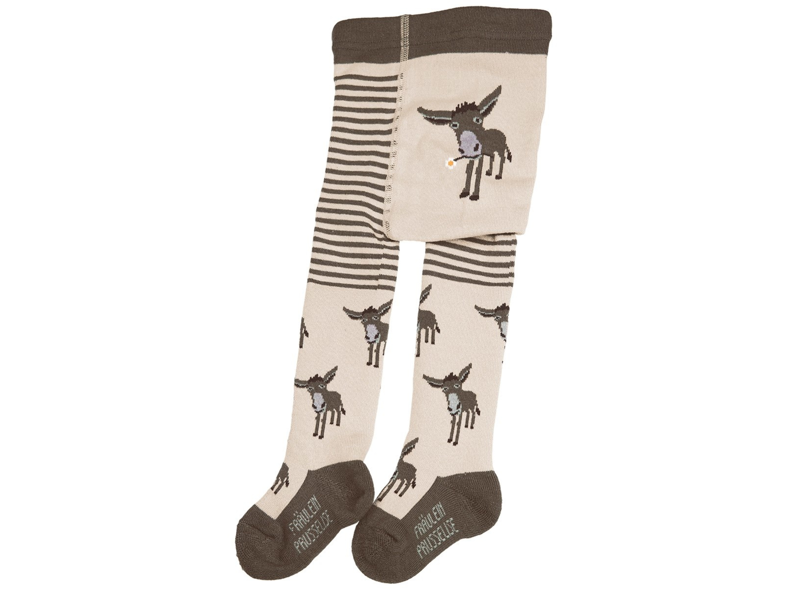 Baby Strumpfhose Frottee Esel Gr. 74/80