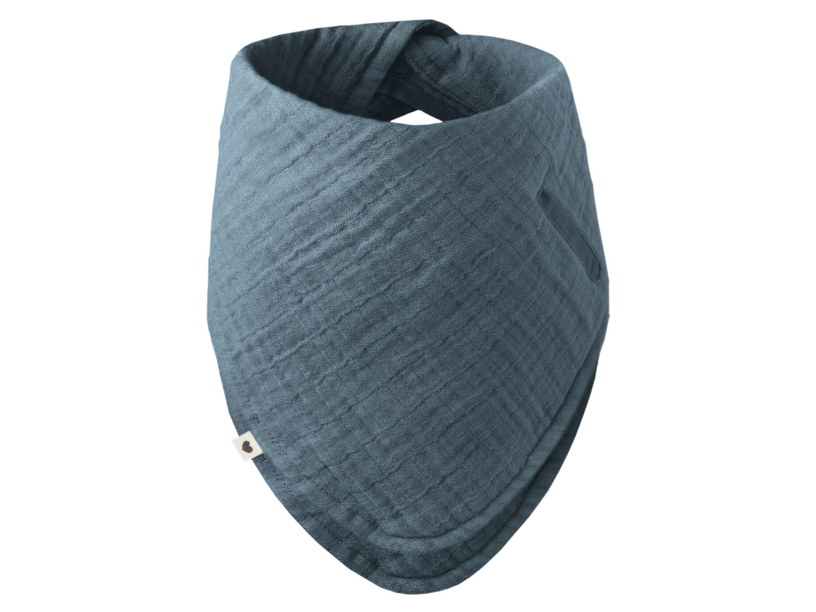 BIBS Dreieckstuch Bandana Bio-Baumwolle Musselin Bib Petrol Onesize Maße 27 x 27 cm