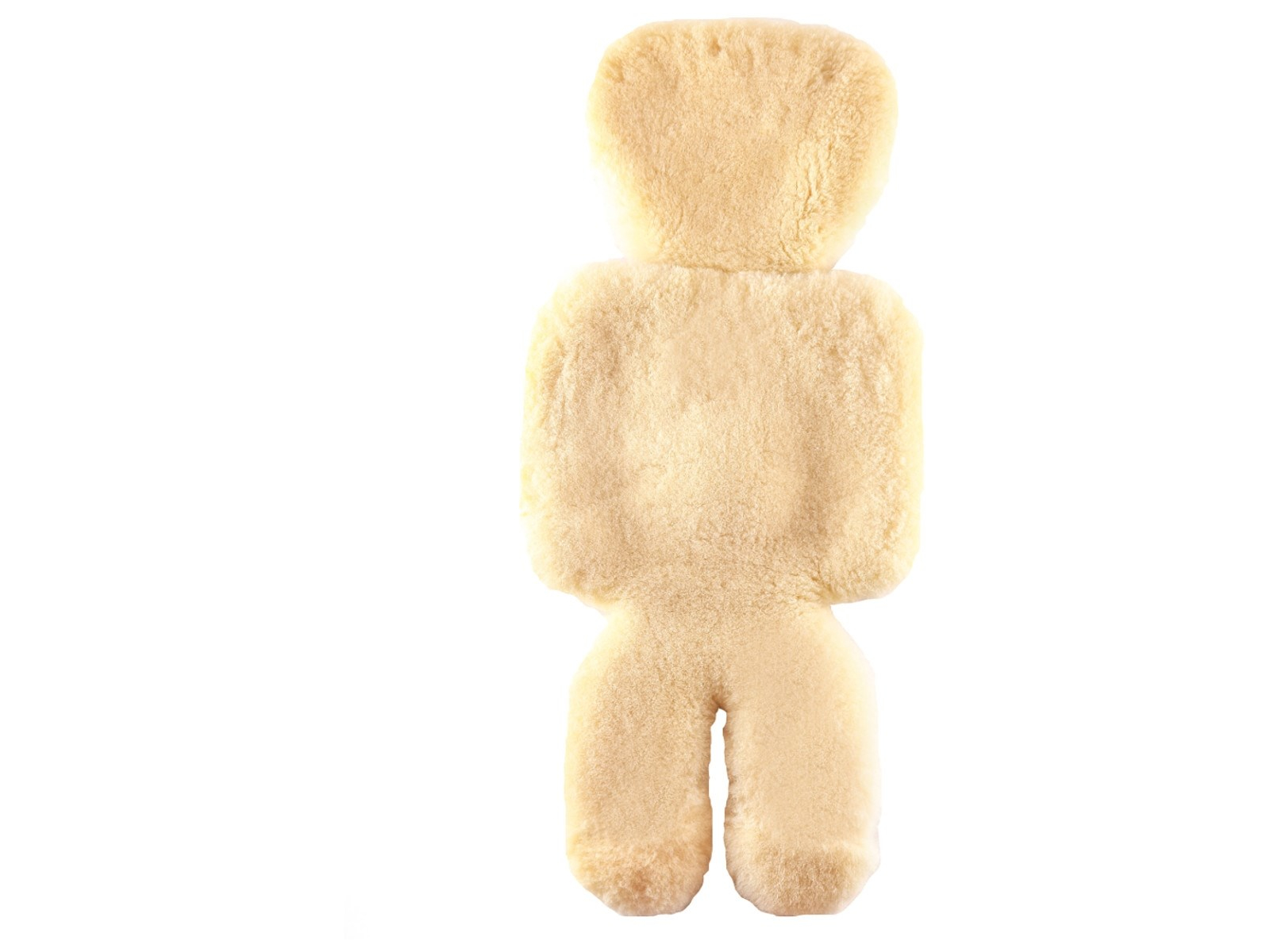 Hofbrucker Lammfell Auflage für Babyschale und Kindersitz, waschbar Maße 40 x 80 cm