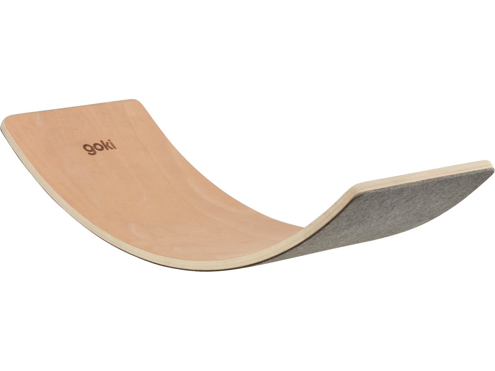 goki Balance Board Wave aus Holz Maße 82 x 30 x 1,8 cm