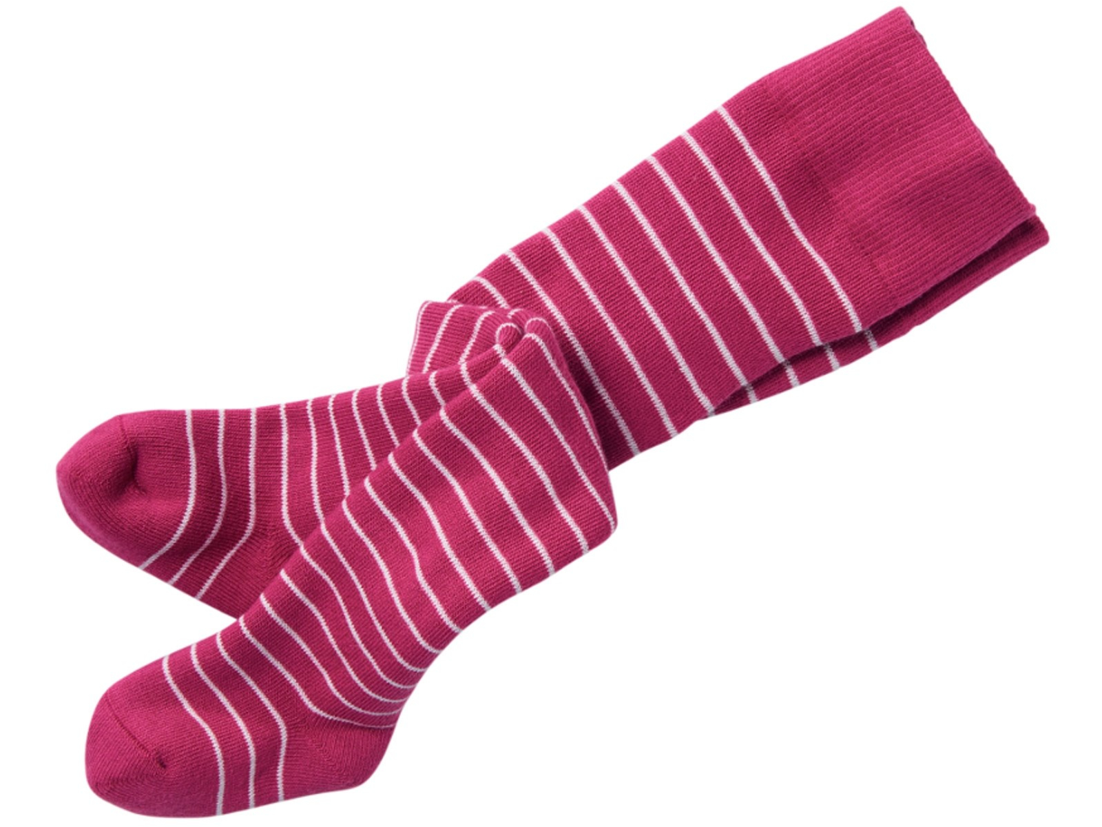 Baby Strumpfhose Baumwolle (kbA) Frottee sangria-geringelt Gr. 00