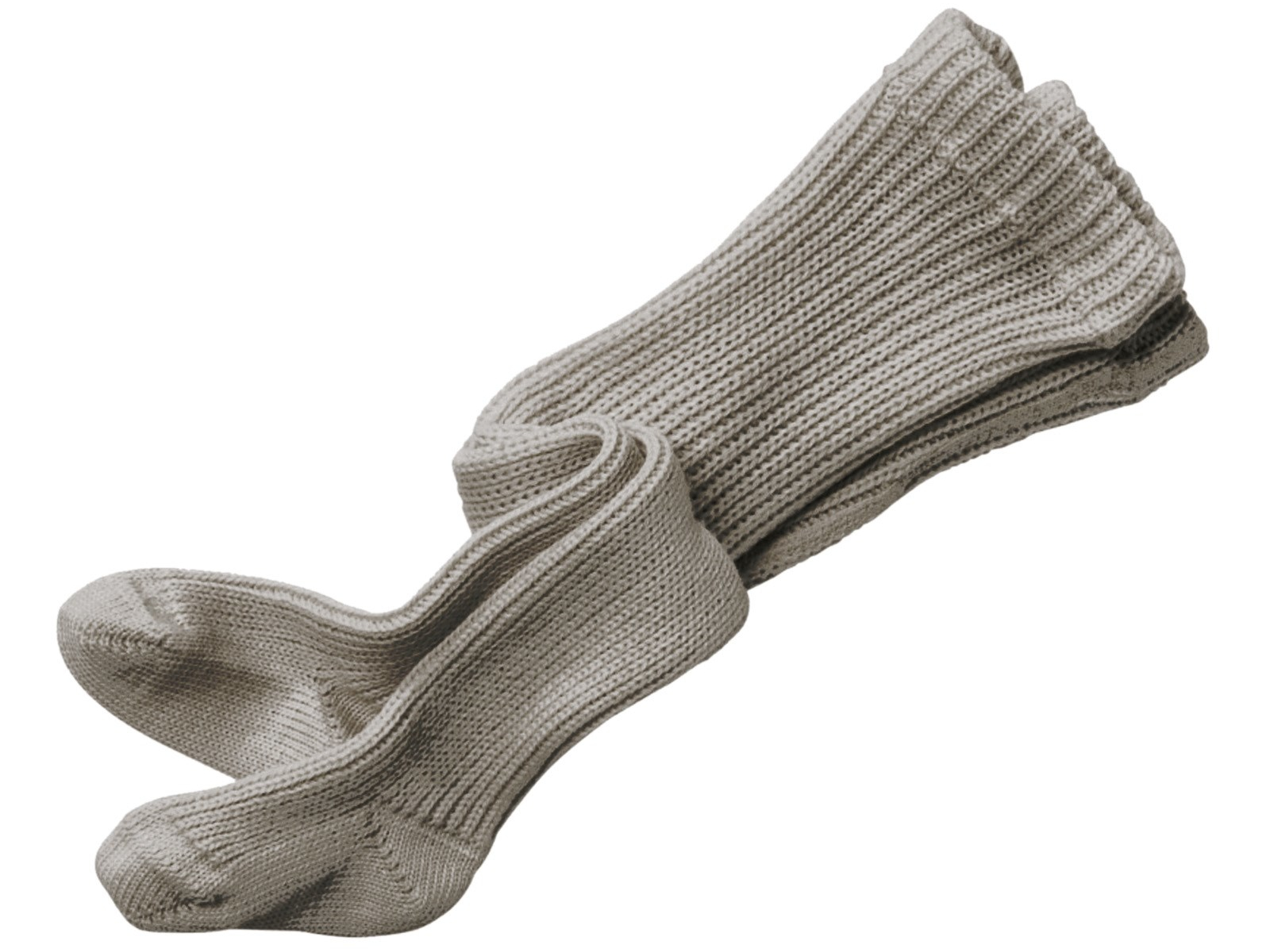 Dicke Baby-Strumpfhose Bio-Schurwolle grau-melange Gr.00