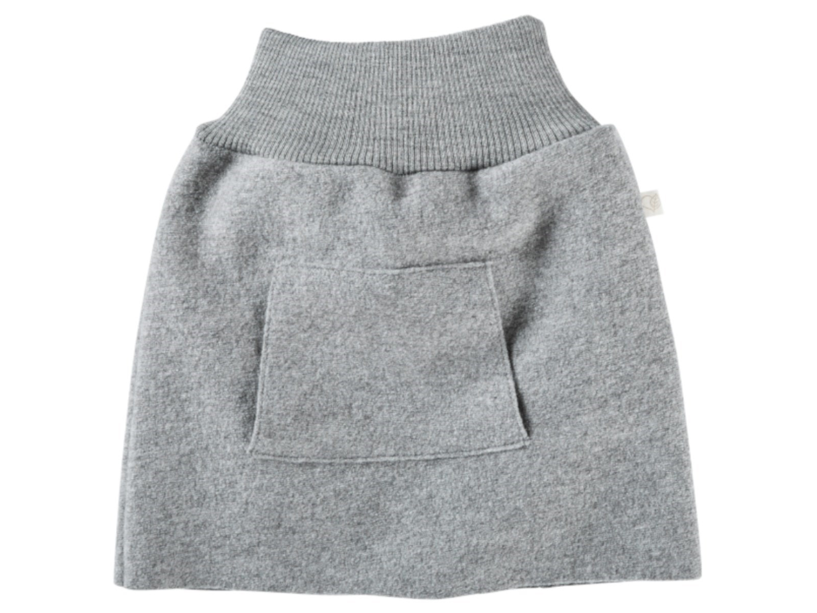 Kinder Rock Bio Schurwolle Walk hellgrau Gr.122/128