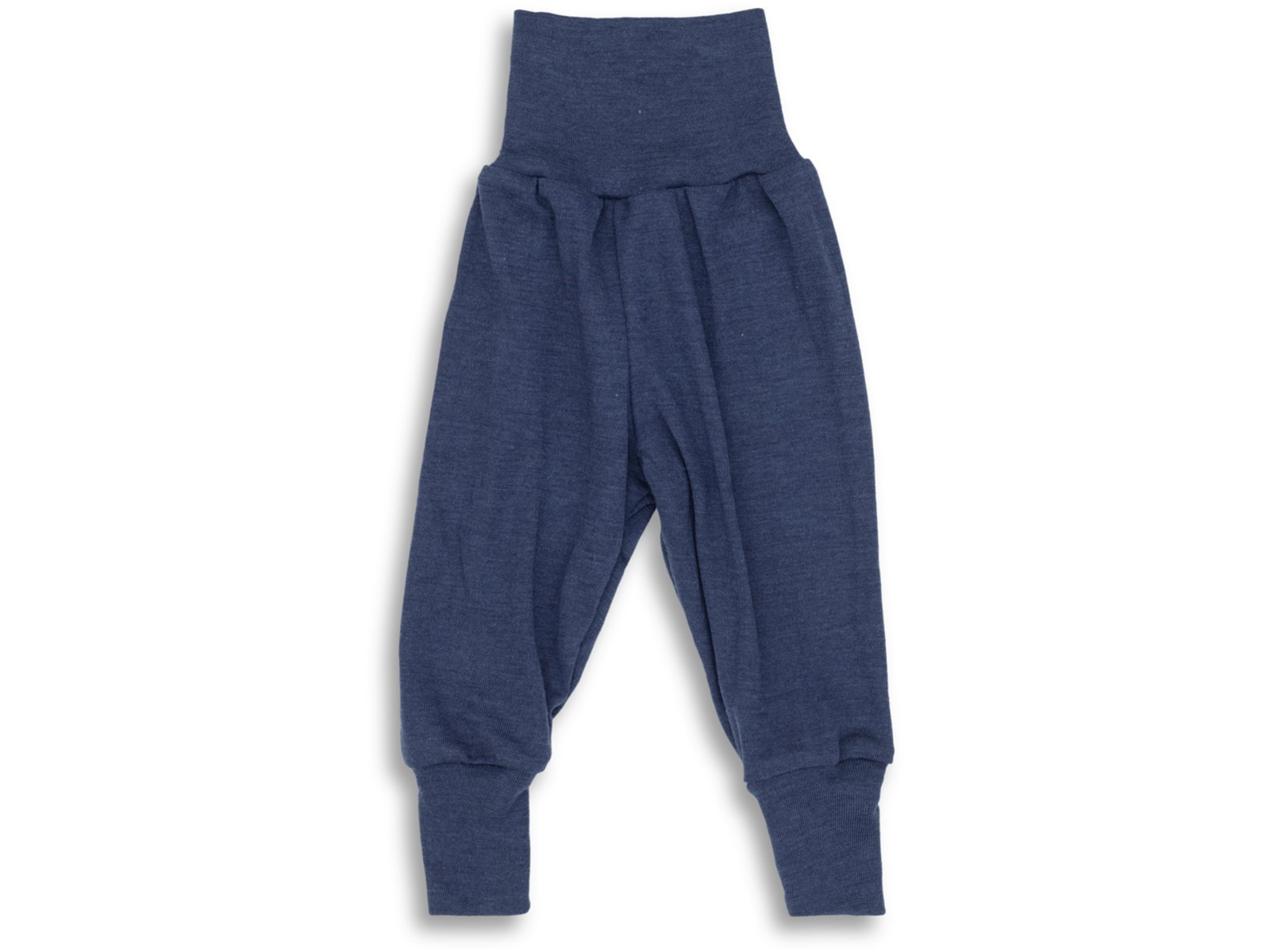 Engel Natur Baby Hose Wolle Seide marine Gr. 74/80