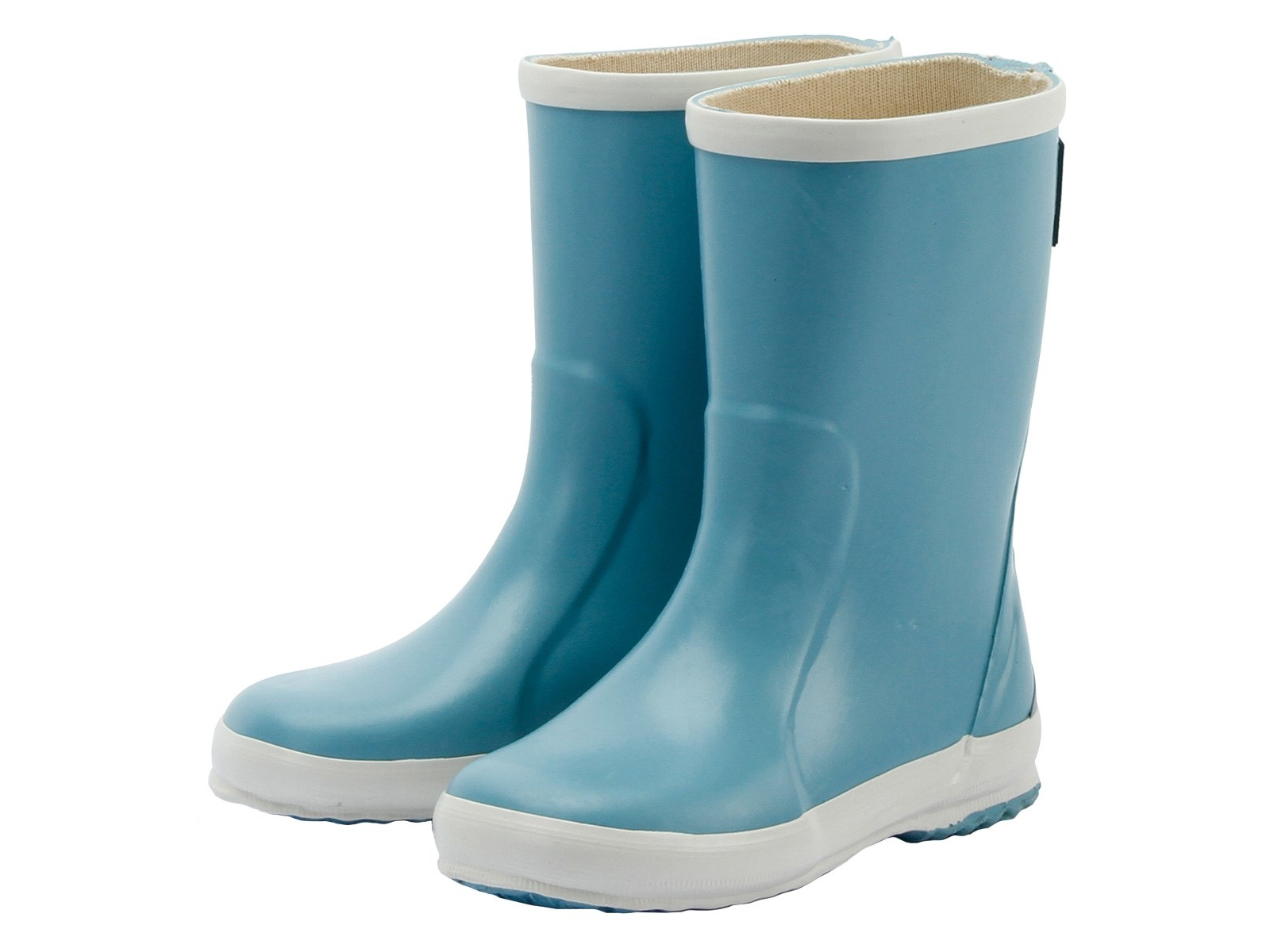 Kinder Gummistiefel "Beppo" Naturkautschuk hellblau Gr.23