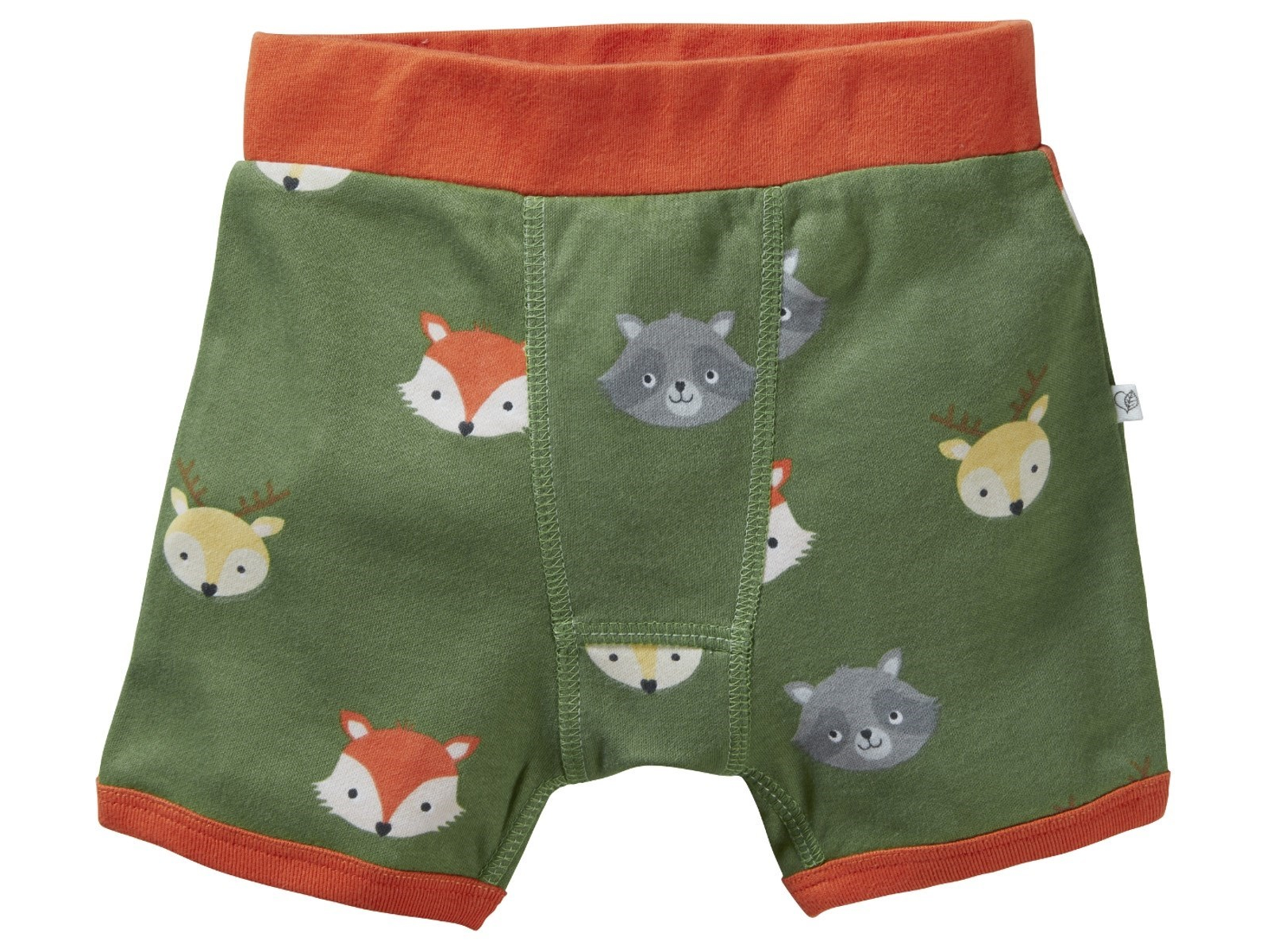 Jungen Boxershorts Bio-Baumwolle Waldtiere Gr. 98/104