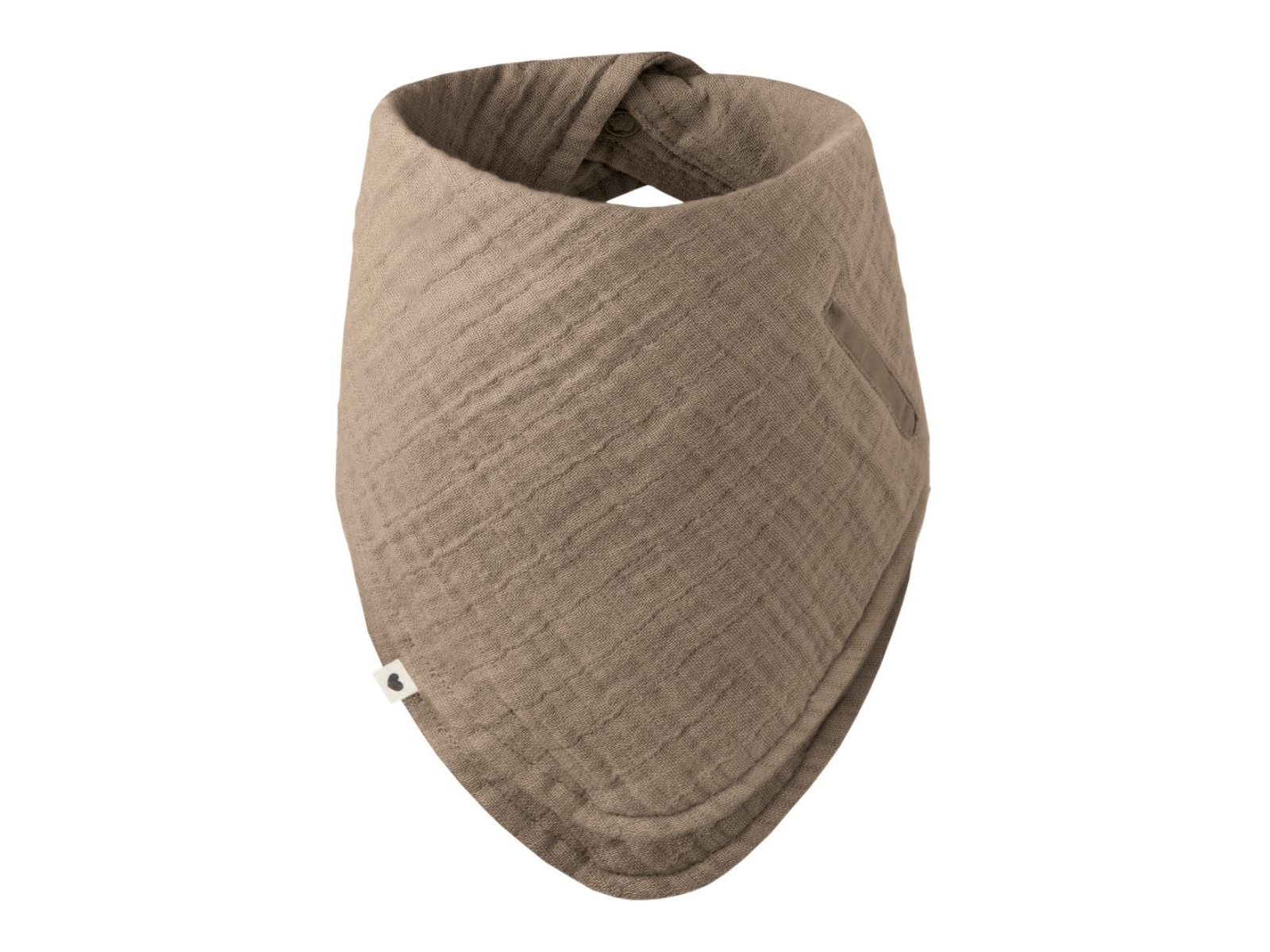 BIBS Dreieckstuch Bandana Bio-Baumwolle Musselin Bib Dark Oak Onesize Maße 27 x 27 cm