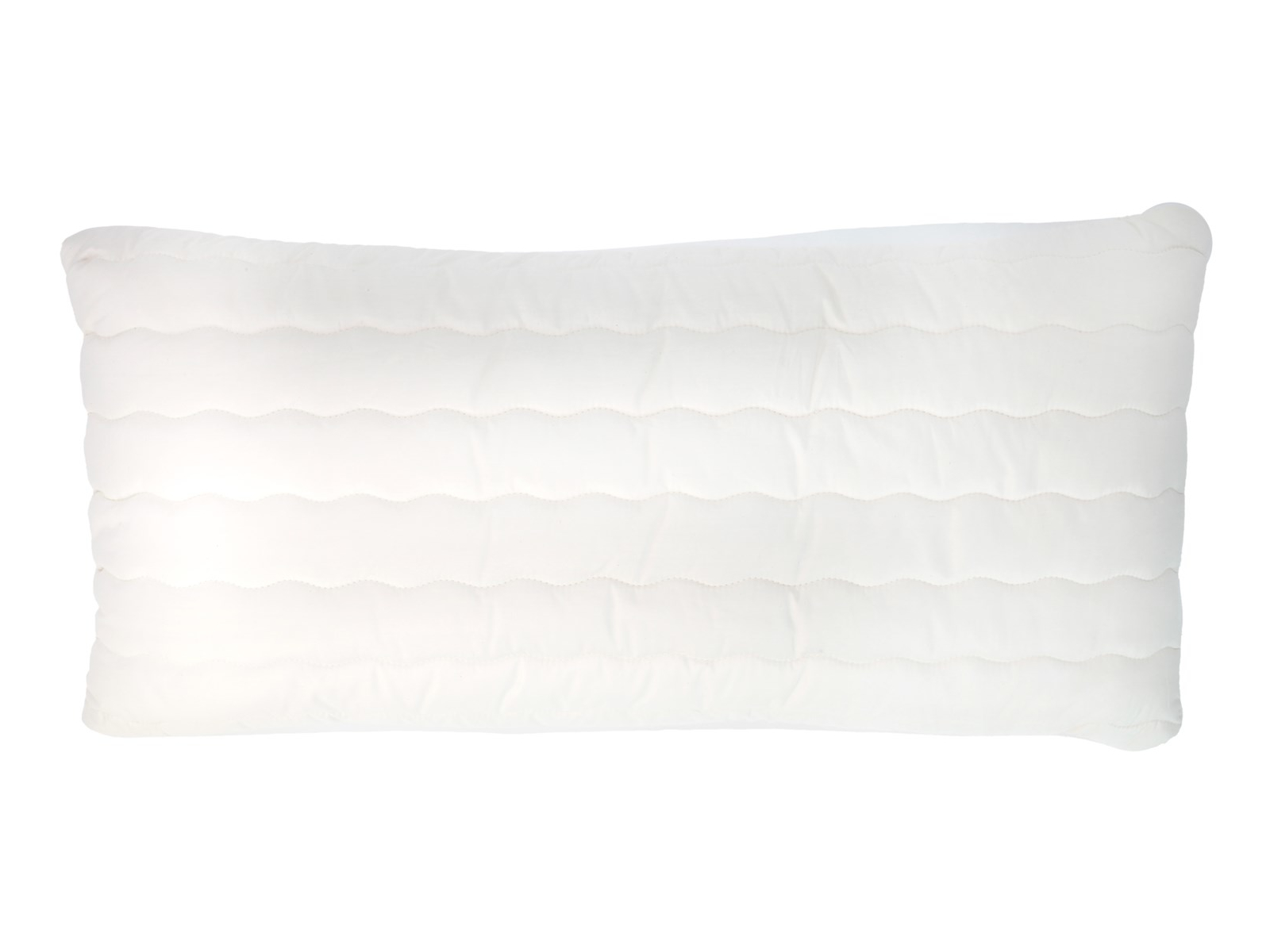 Natur Kopfkissen Maisvlies Maße 40 x 80 cm, 500 g, Perkal-Inlett