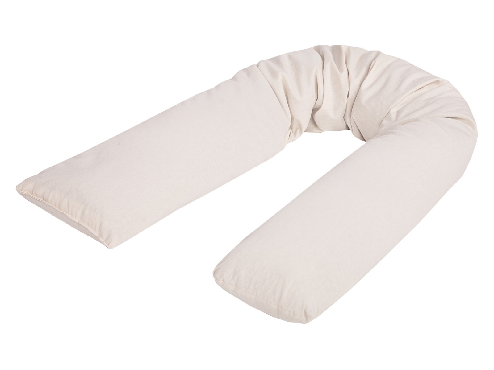 Stillkissen, 200 cm, Dinkelspreufüllung (kbA) Gewicht 4 kg