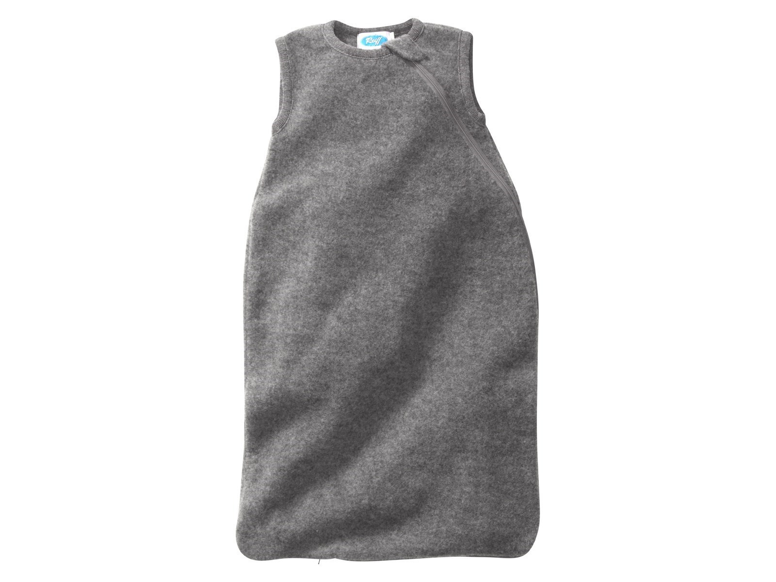 Schlafsack Baby ohne Arm Bio-Merinowolle Fleece Ganzjahr fels Gr.86/92