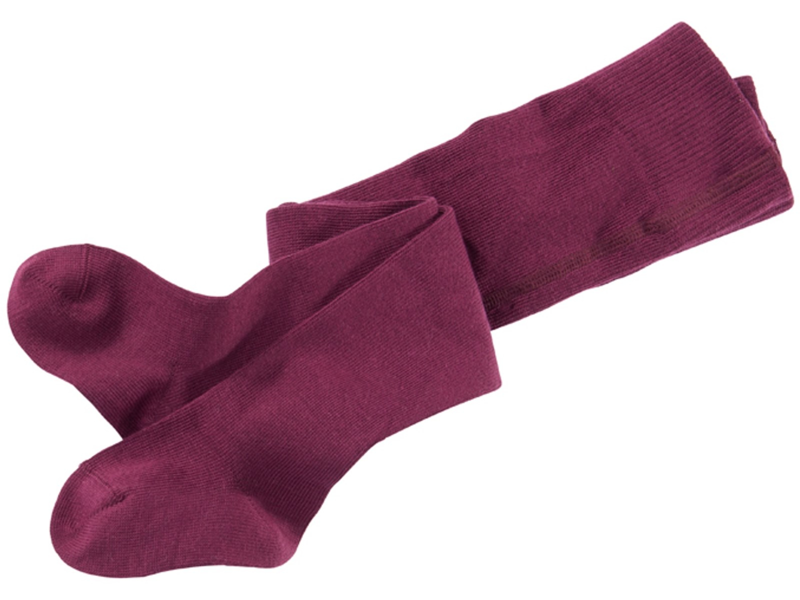 Baby Strumpfhose Baumwolle (kbA) bordeaux Gr.00