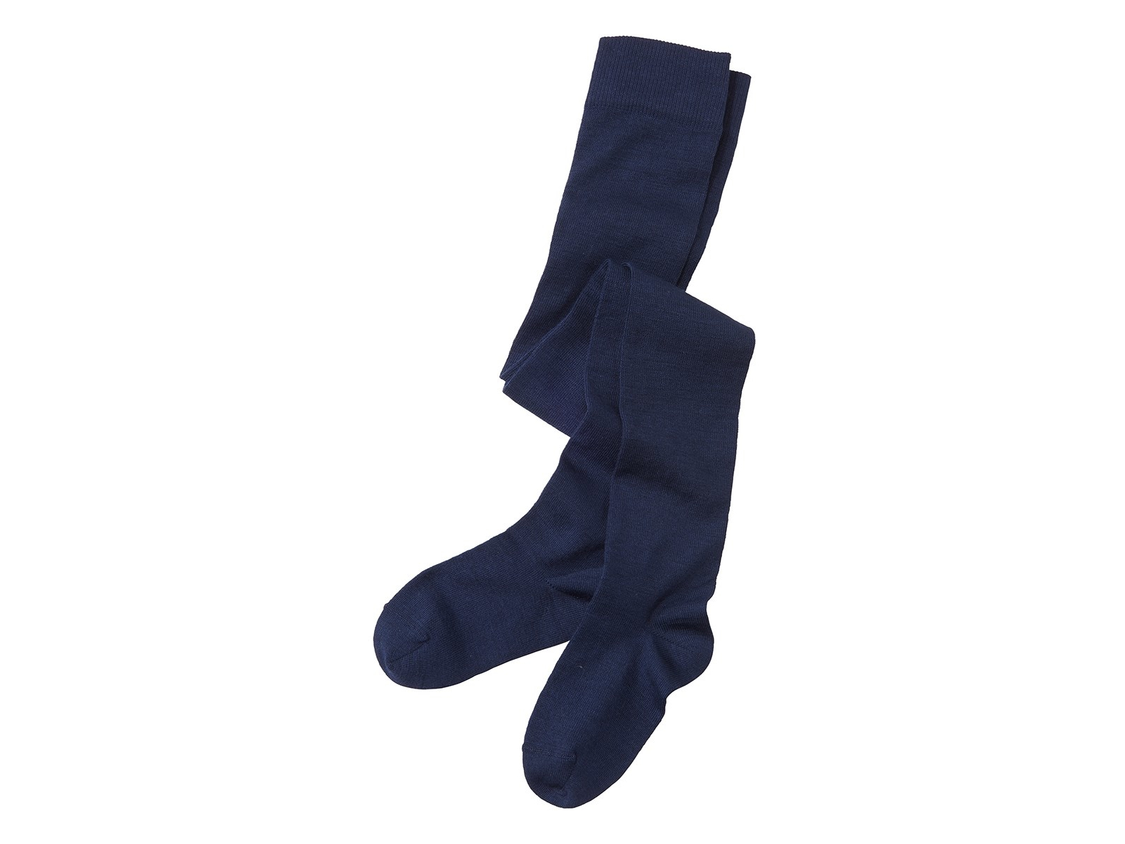 Kinder Strumpfhose Bio-Schurwolle Bio-Baumwolle marine Gr.1-2