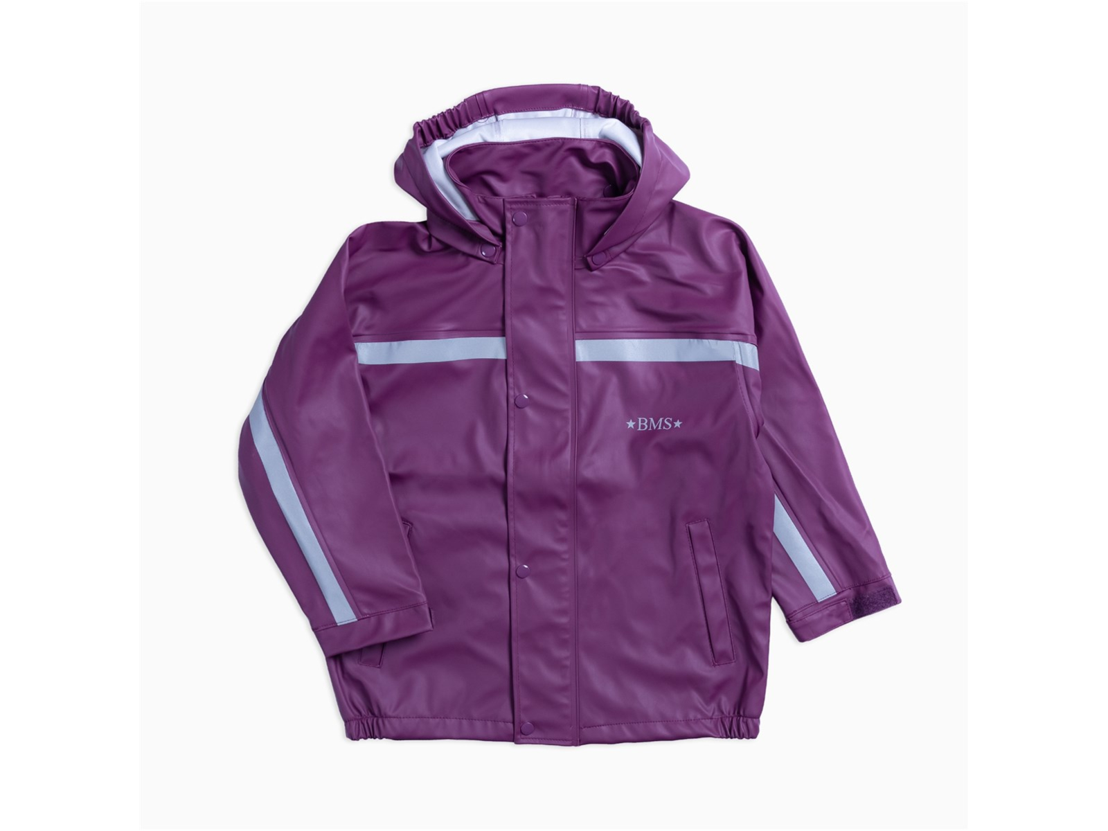 BMS Kinder Buddeljacke und Regenjacke Räuberwald SoftSkin purple Gr.80