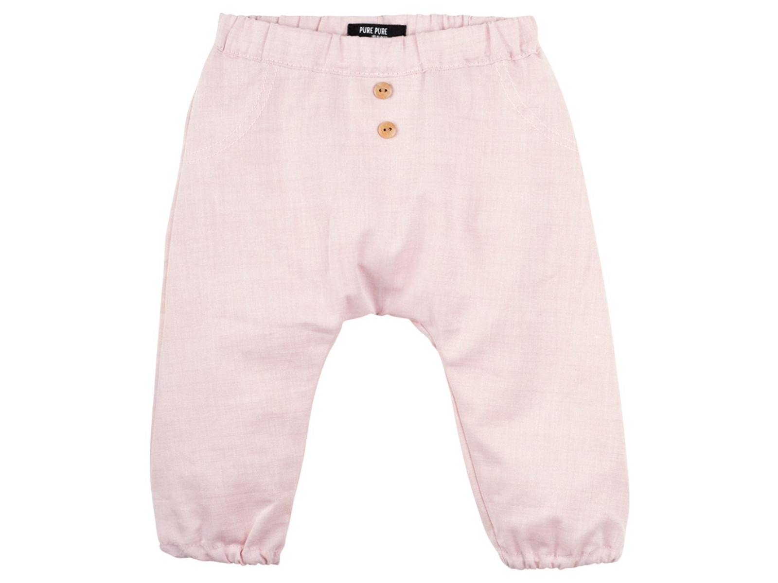 PURE PURE by Bauer Baby Hose Erdbeercreme Gr.68