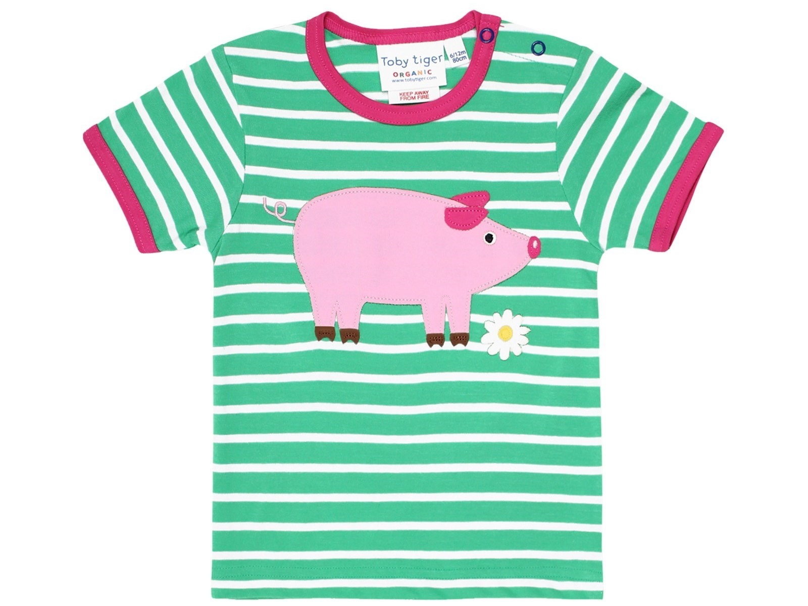 Kinder T-Shirt Schwein Gr.86 (12-18 Monate)