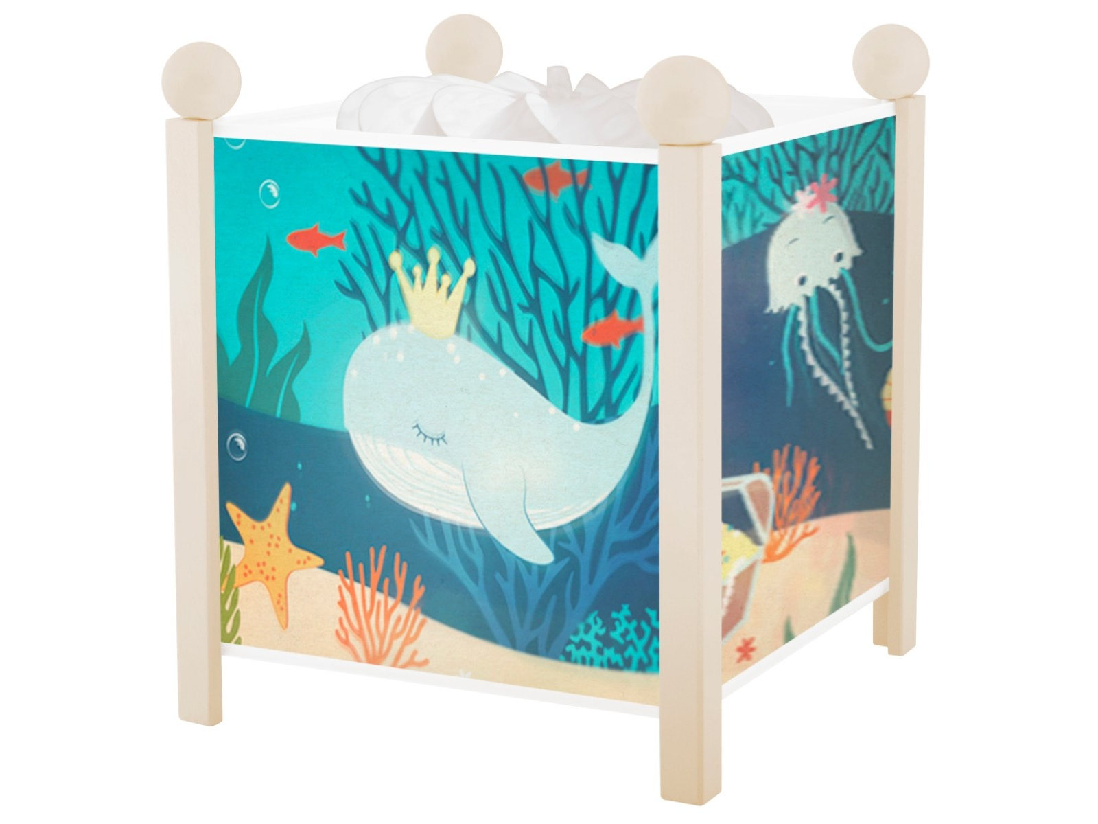 Magische Laterne Ozean Maße 19 x 16 x 16 cm