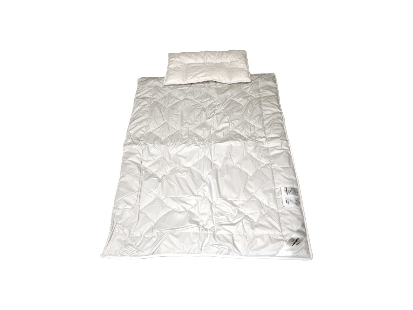 Baby- und Kinderschlafset Babykamelflaumhaar Bettdecke 100x135cm, Flachkissen 40x60cm